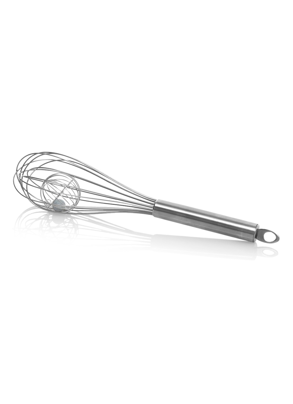 Cuisipro Garde met bol 30 cm - voorkant zilver