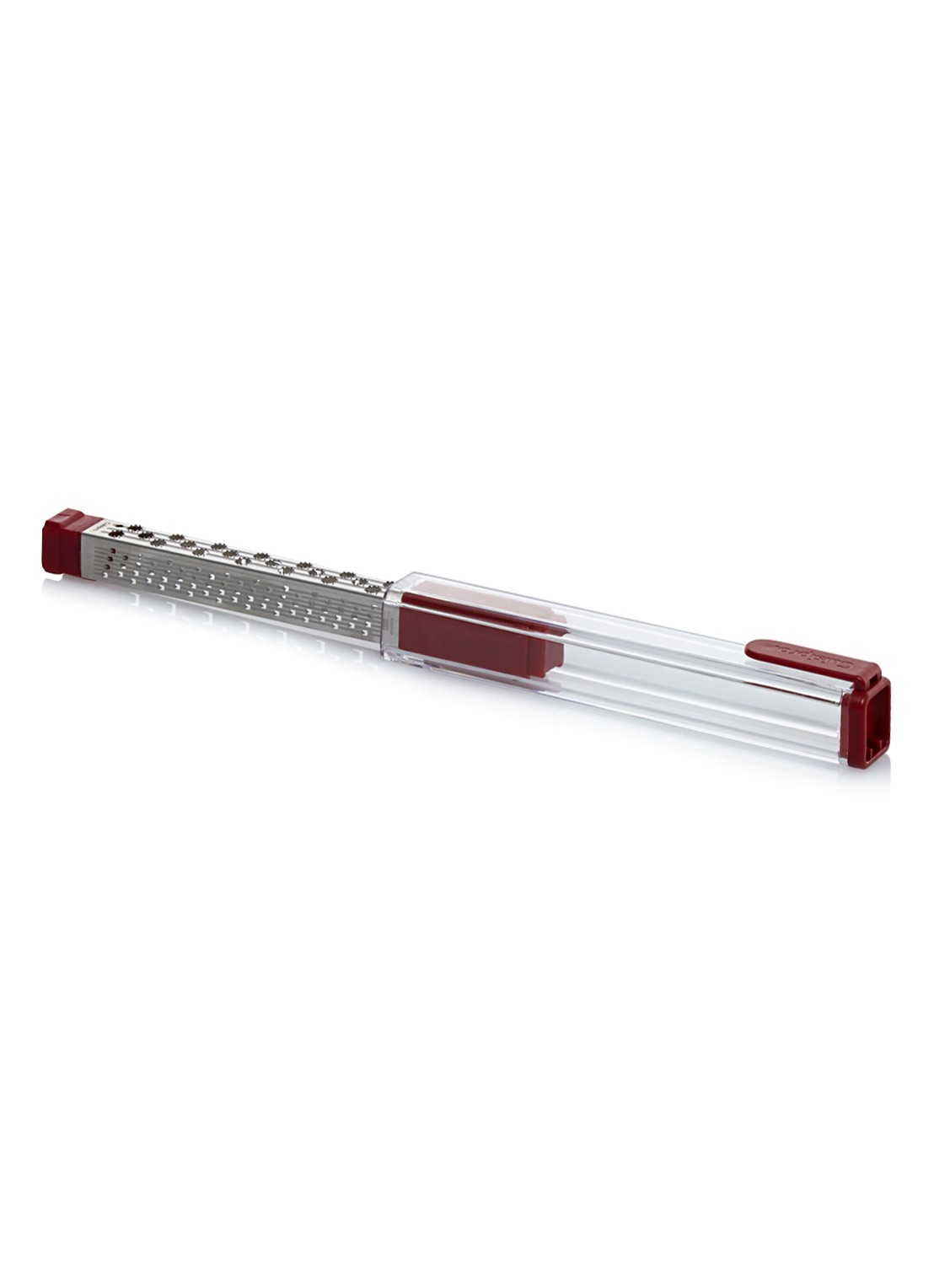 Cuisipro Handrasp met 3 zijden 16,5 cm - voorkant steenrood