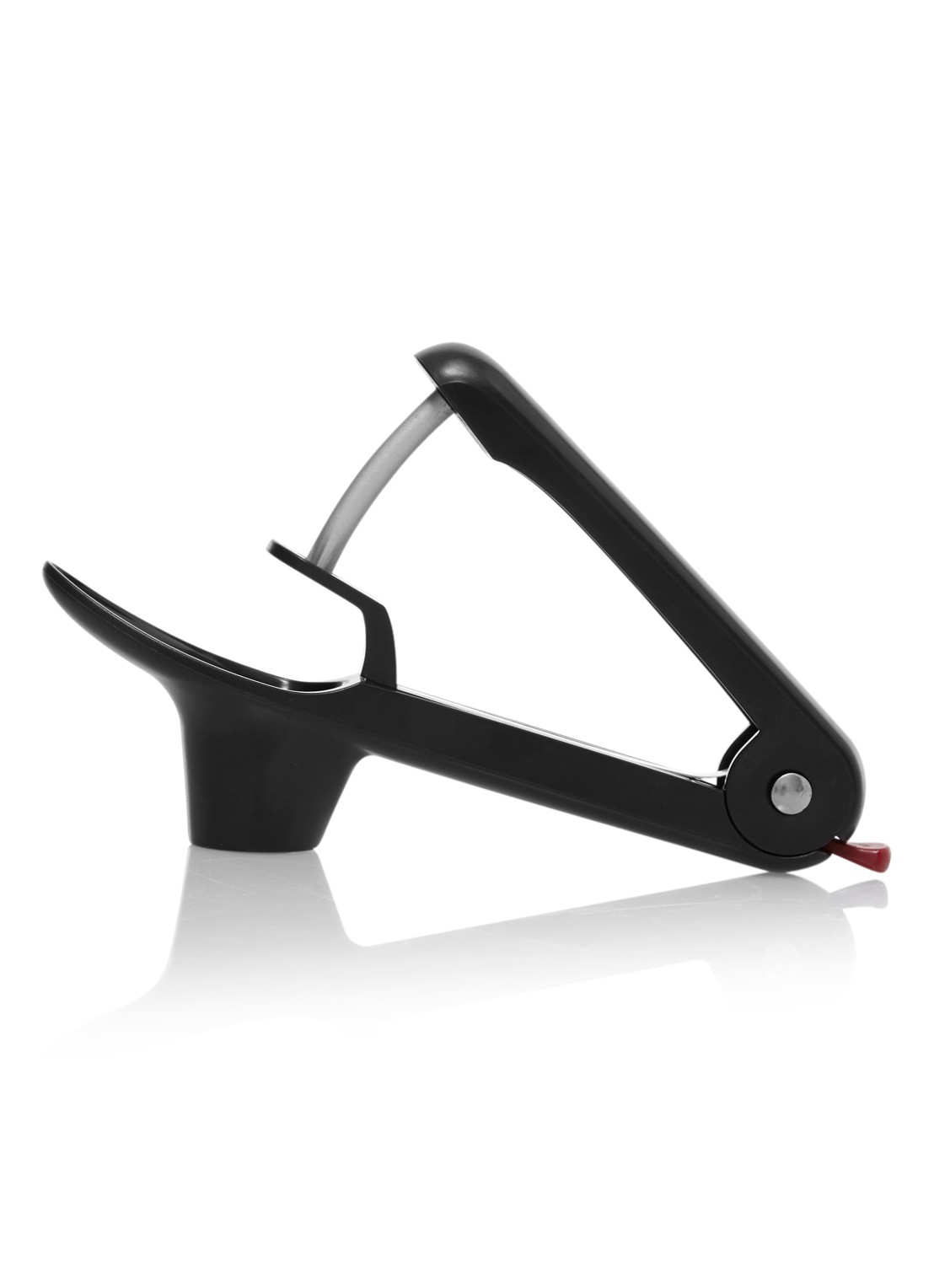 Cuisipro Kersen- en olijvenontpitter 20 cm - voorkant zwart