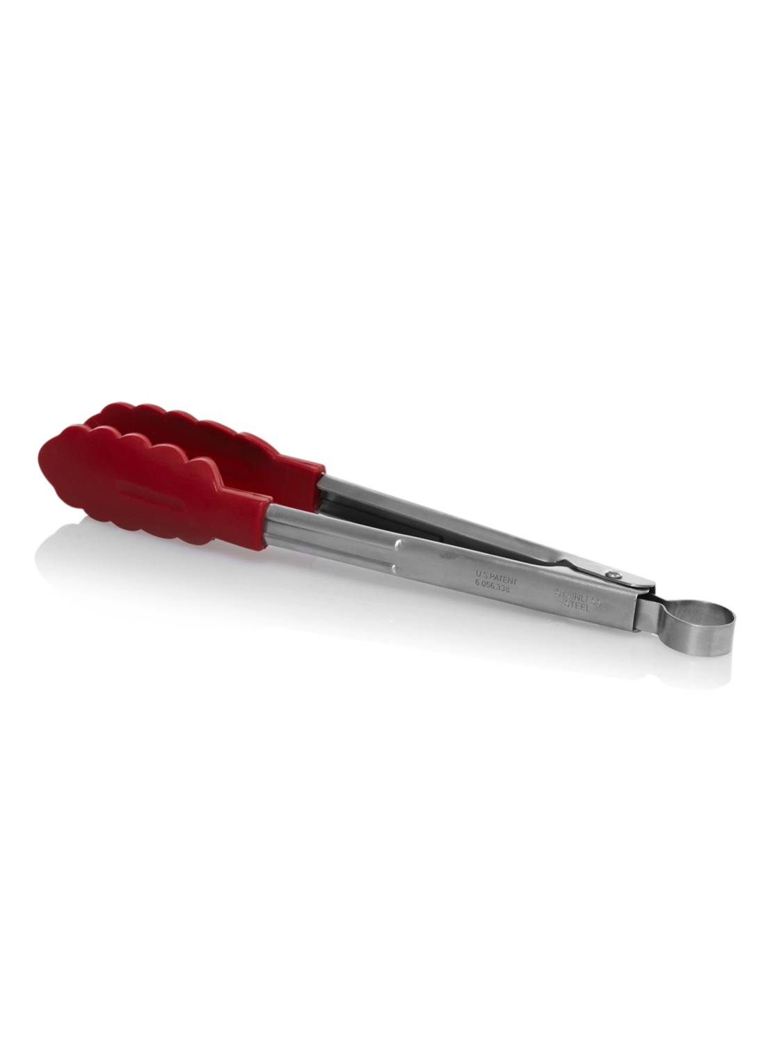 Cuisipro Serveertang 24 cm - voorkant steenrood