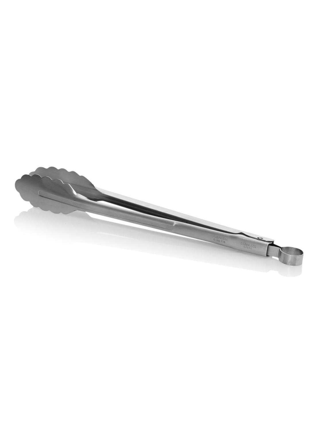 Cuisipro Serveertang 30 cm - voorkant zilver