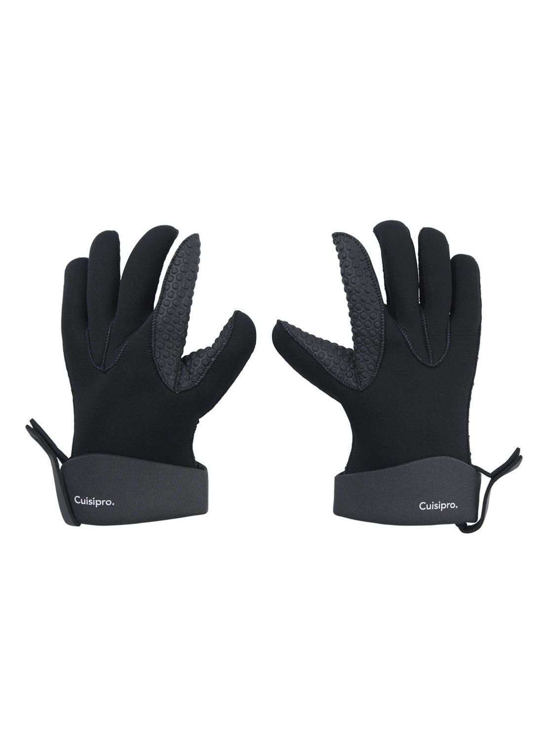 Cuisipro Small barbecue handschoenen - voorkant zwart