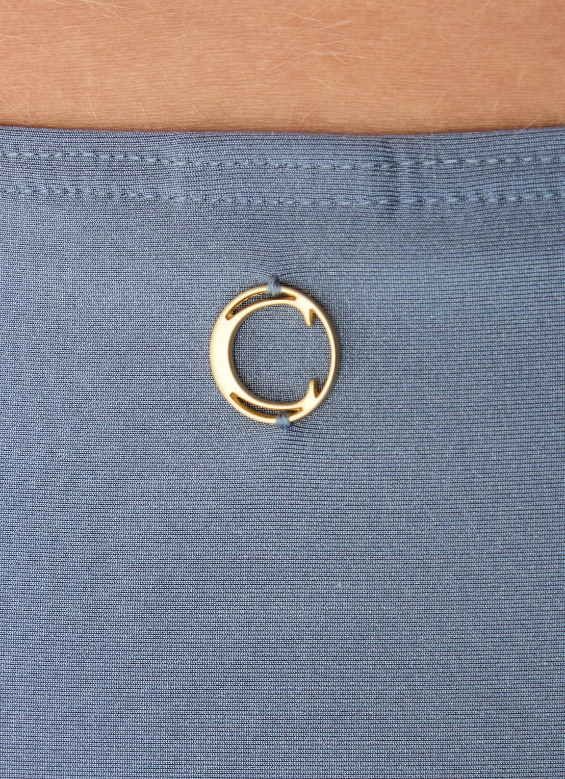 Cyell Infinity bikinislip met metallic finish - detail 5 blauwgrijs