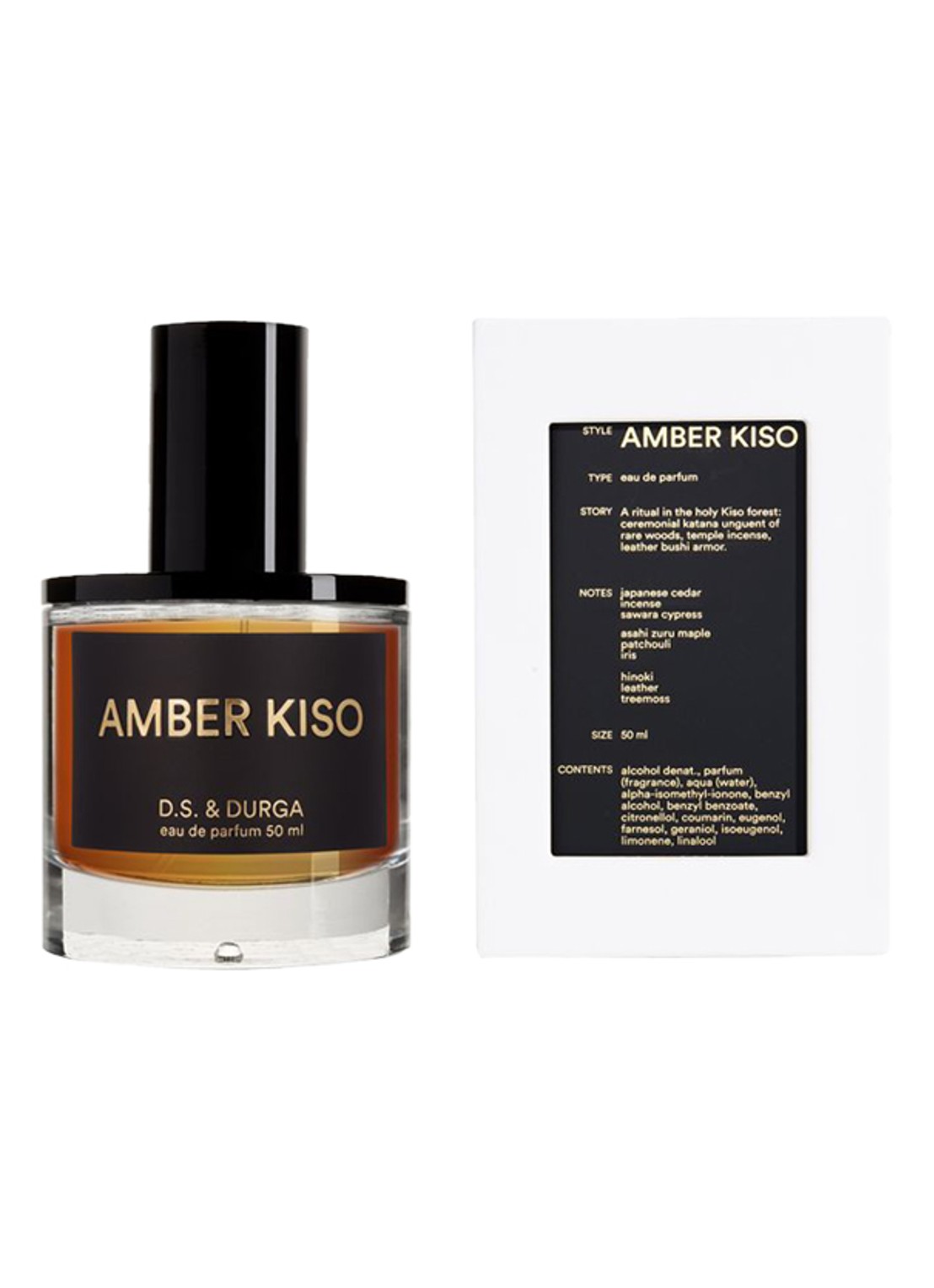 D.S. & Durga Amber Kiso Eau De Parfum - voorkant 2 undefined