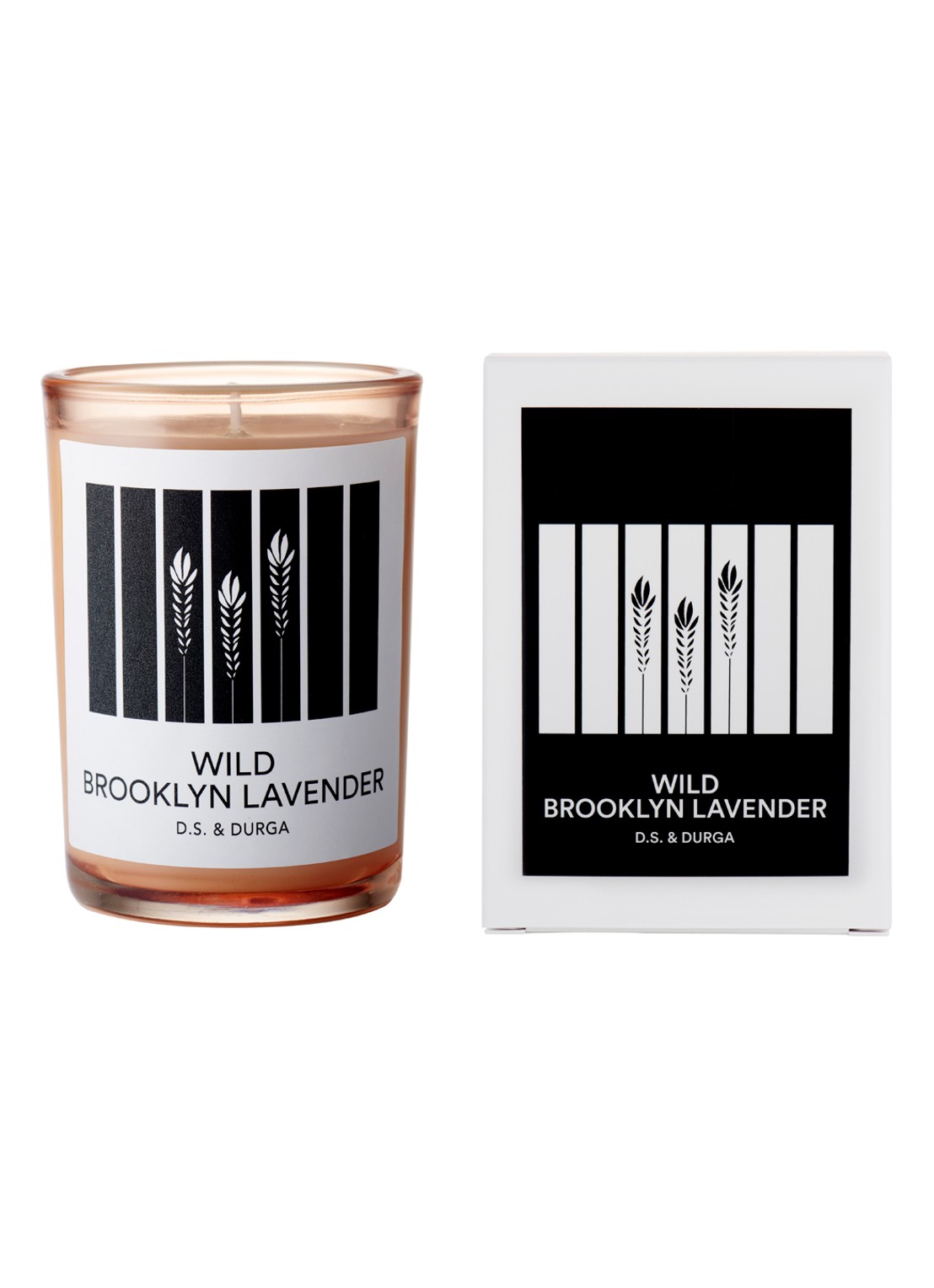 D.S. & Durga Wild Brooklyn Lavender geurkaars - voorkant 2 undefined