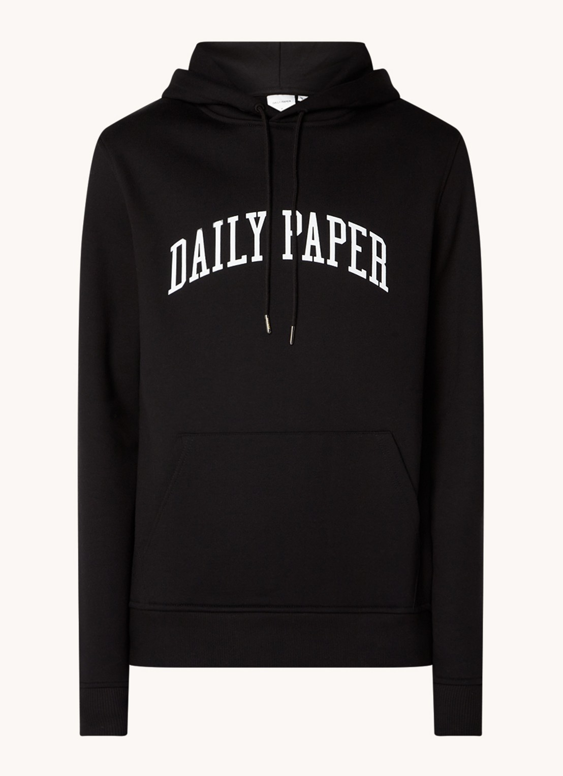 Daily Paper Arch hoodie met logoprint  - voorkant 4 zwart