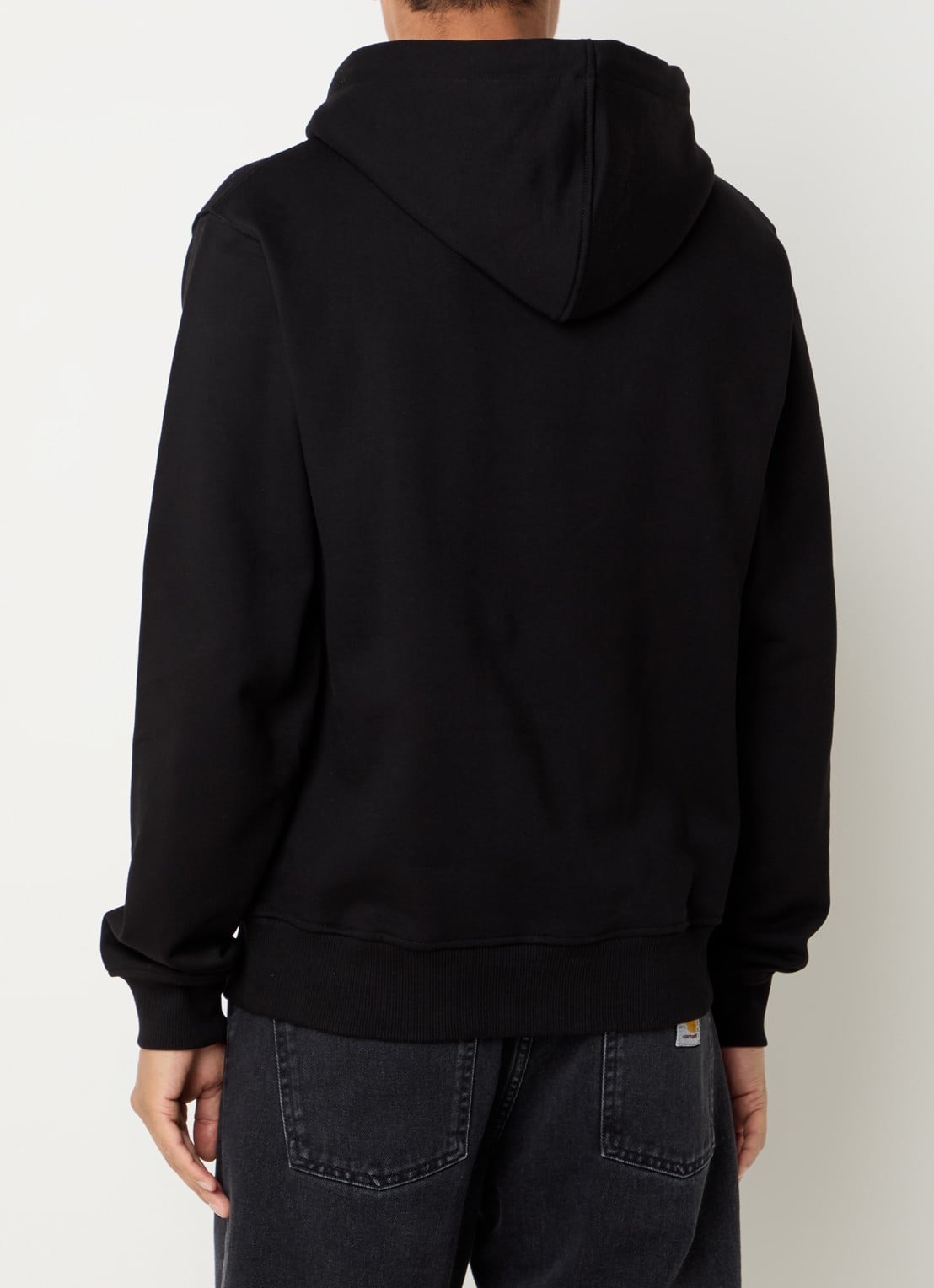 Daily Paper Dias hoodie met logo - achterkant 3 zwart
