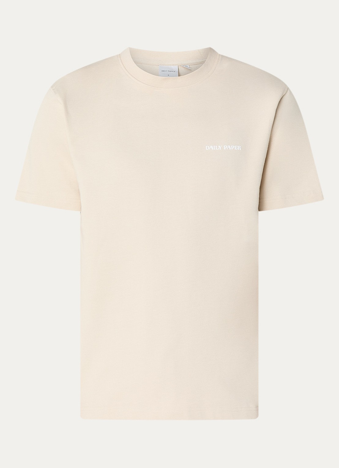 Daily Paper Dias T-shirt met logo - voorkant 3 beige