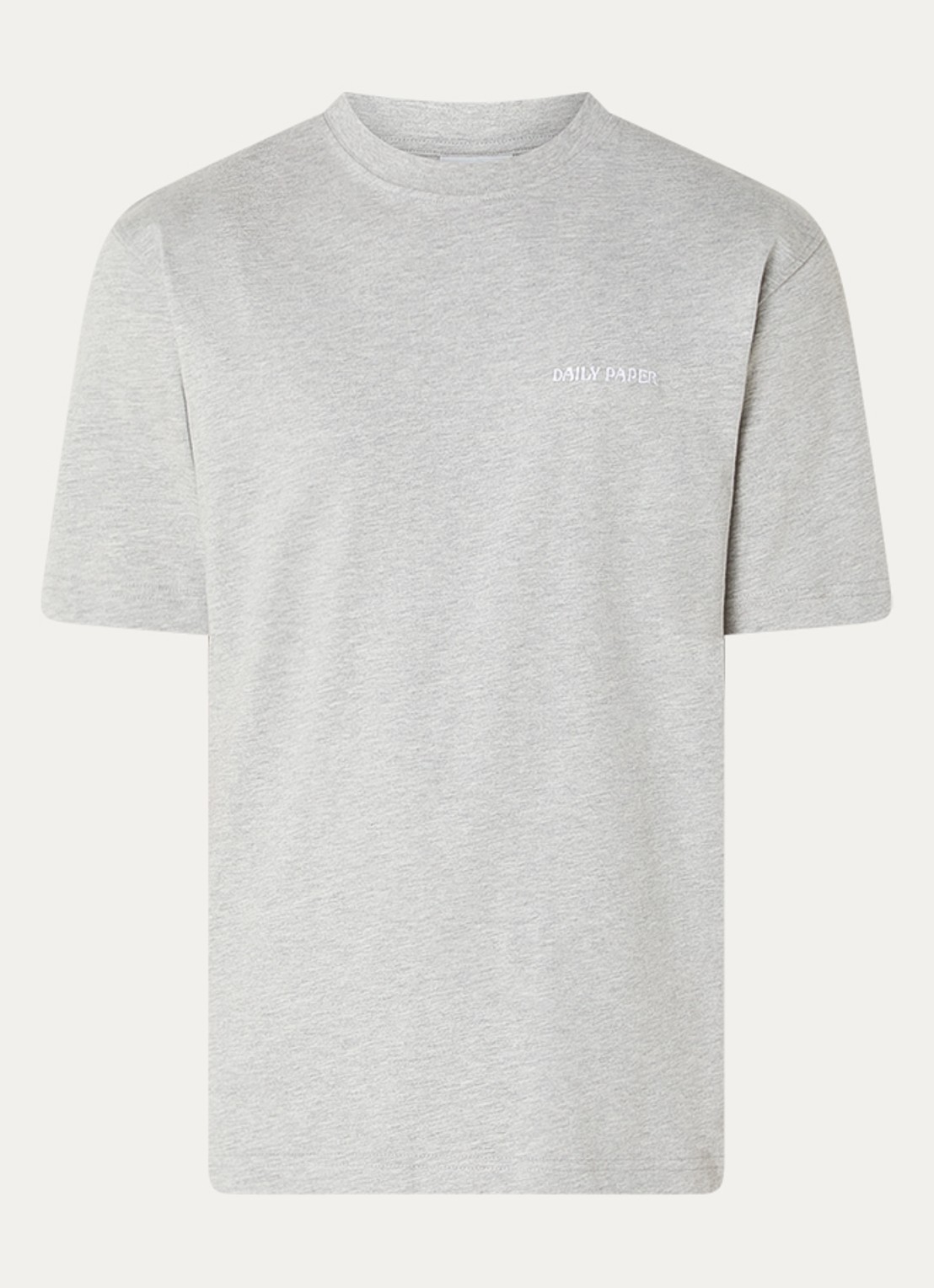 Daily Paper Dias T-shirt met logo - voorkant 2 grijs