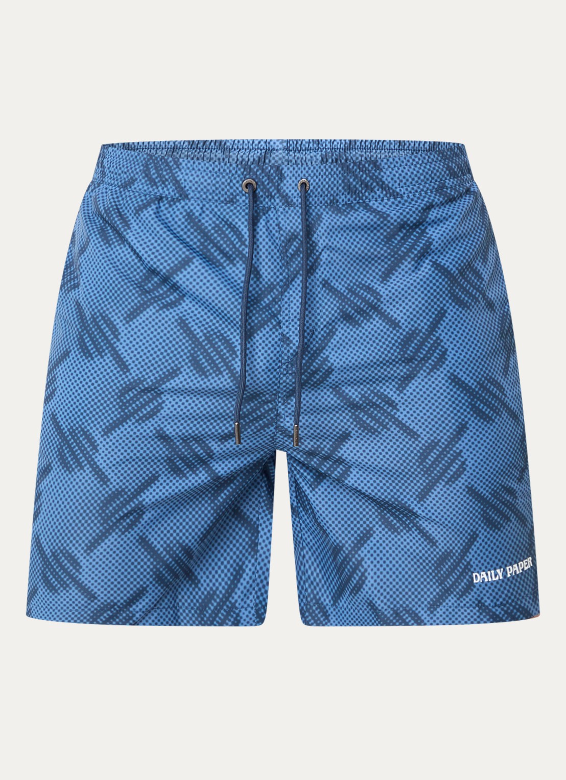 Daily Paper Dotted zwemshorts met stippenprint - voorkant blauw