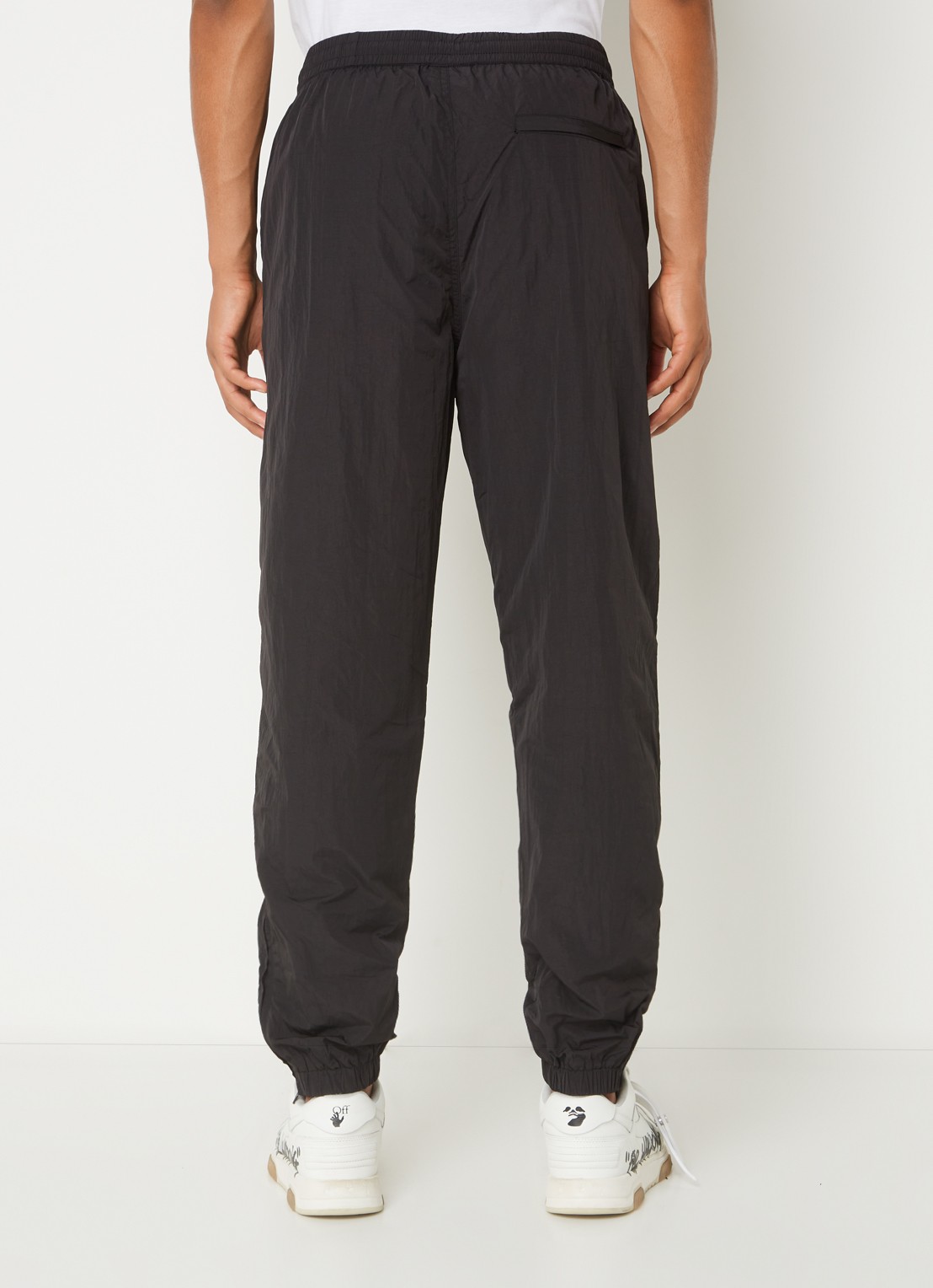 Daily Paper Eward tapered fit trackpants met steekzakken - achterkant 5 zwart