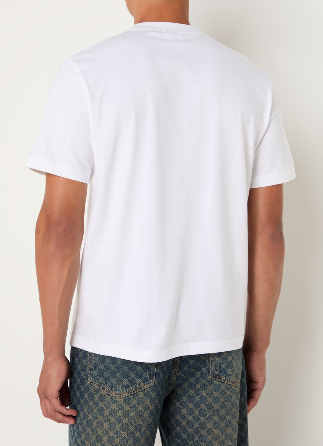 Daily Paper Orbit T-shirt met logo - achterkant 3 wit