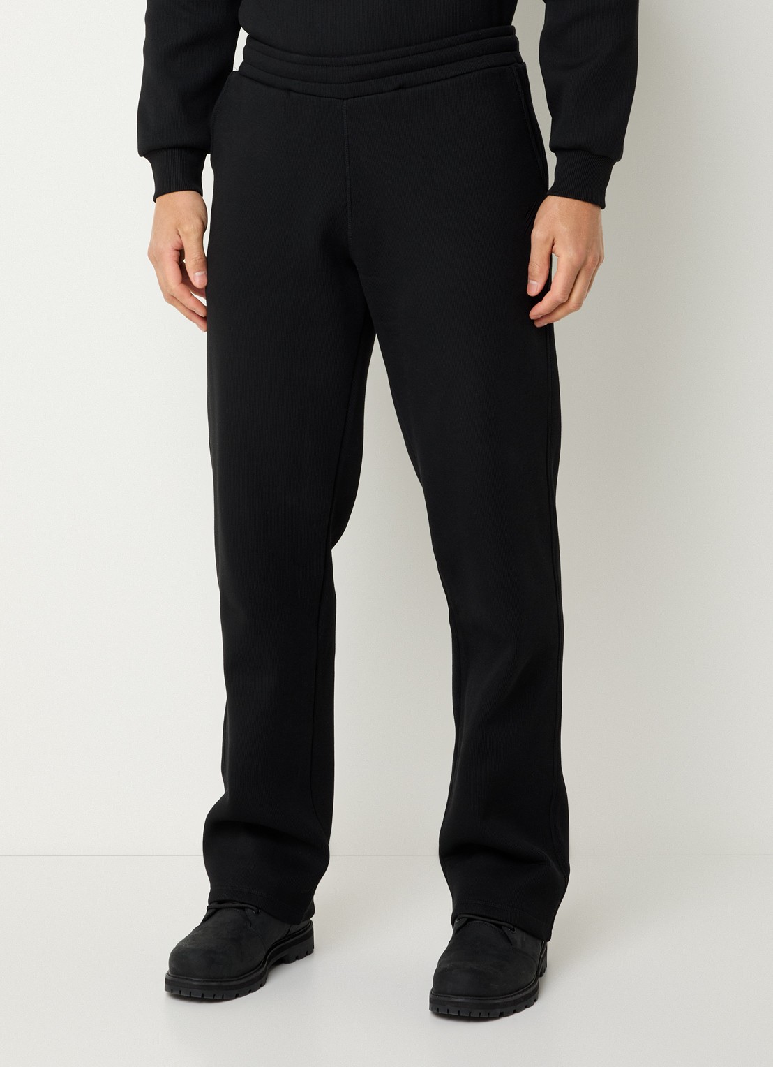 Daily Paper Straight fit joggingbroek met steekzakken - detail 4 zwart