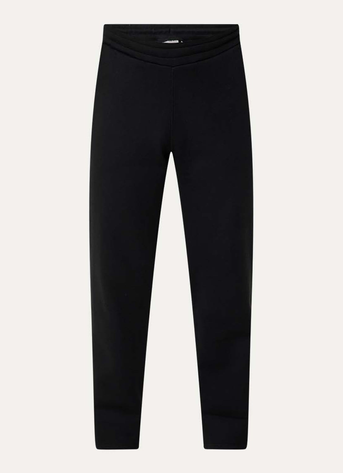 Daily Paper Straight fit joggingbroek met steekzakken - voorkant zwart