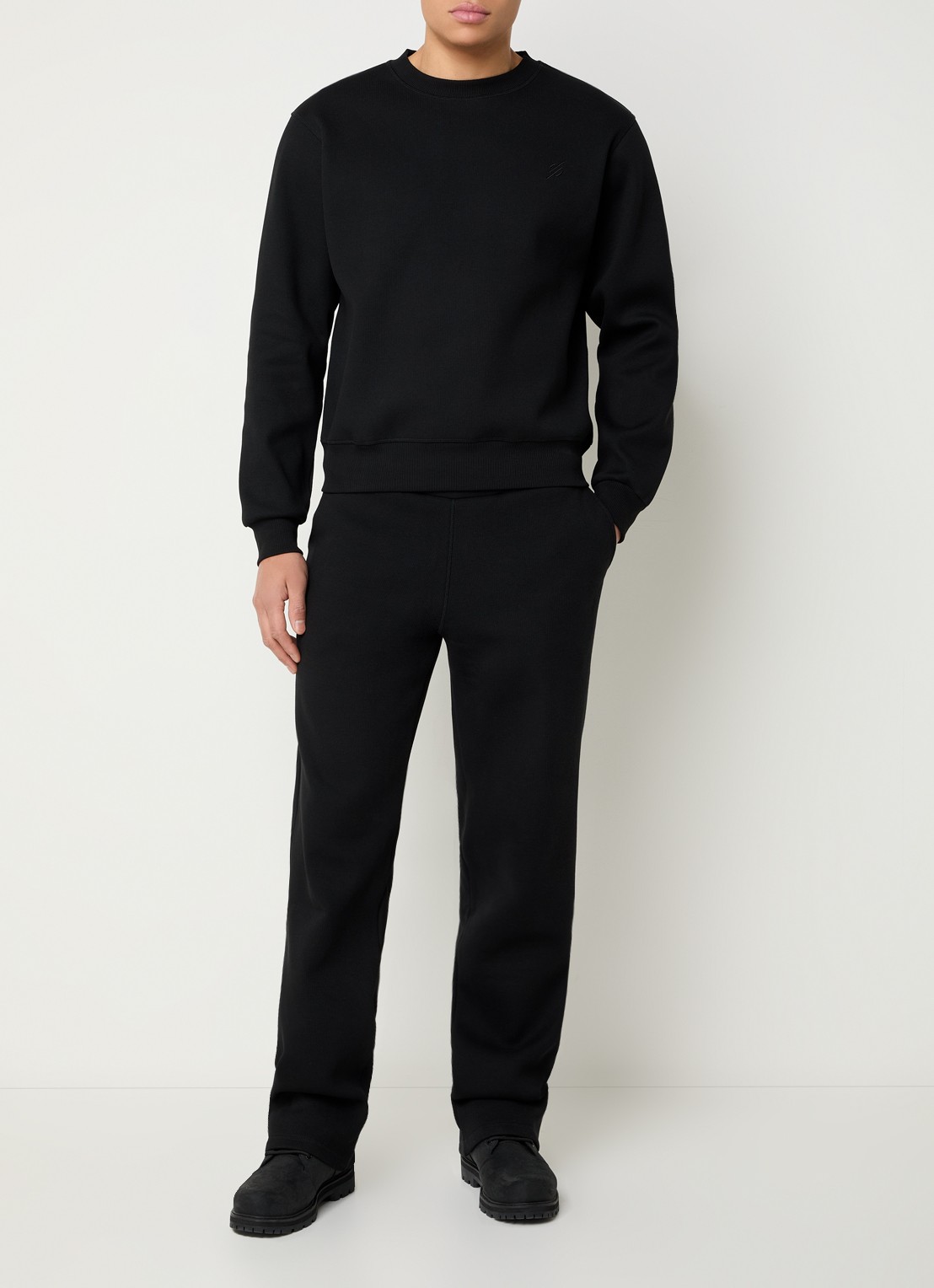 Daily Paper Straight fit joggingbroek met steekzakken - voorkant 2 zwart