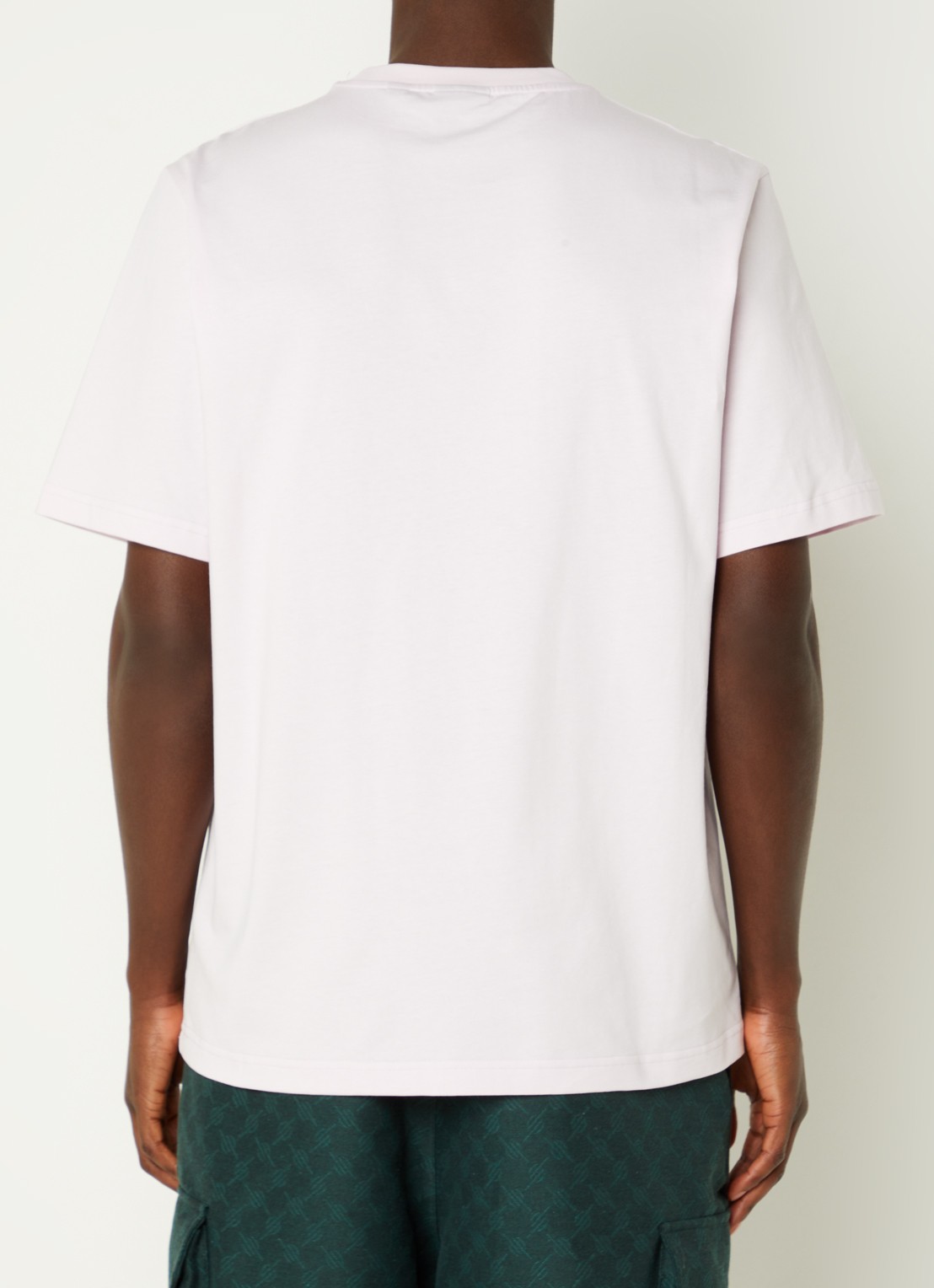 Daily Paper Unified T-shirt met logo en stretch - achterkant 4 lichtroze