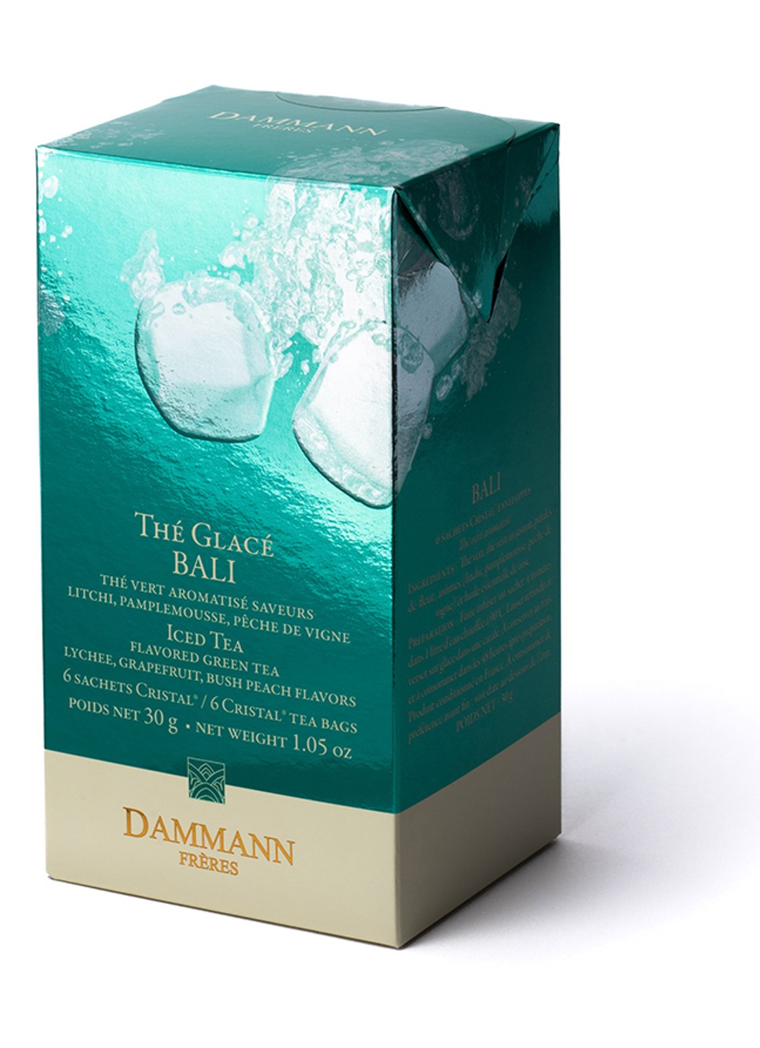 DAMMANN Frères Ice Tea Bali theezakjes 6 x 30 gram - voorkant 2 undefined