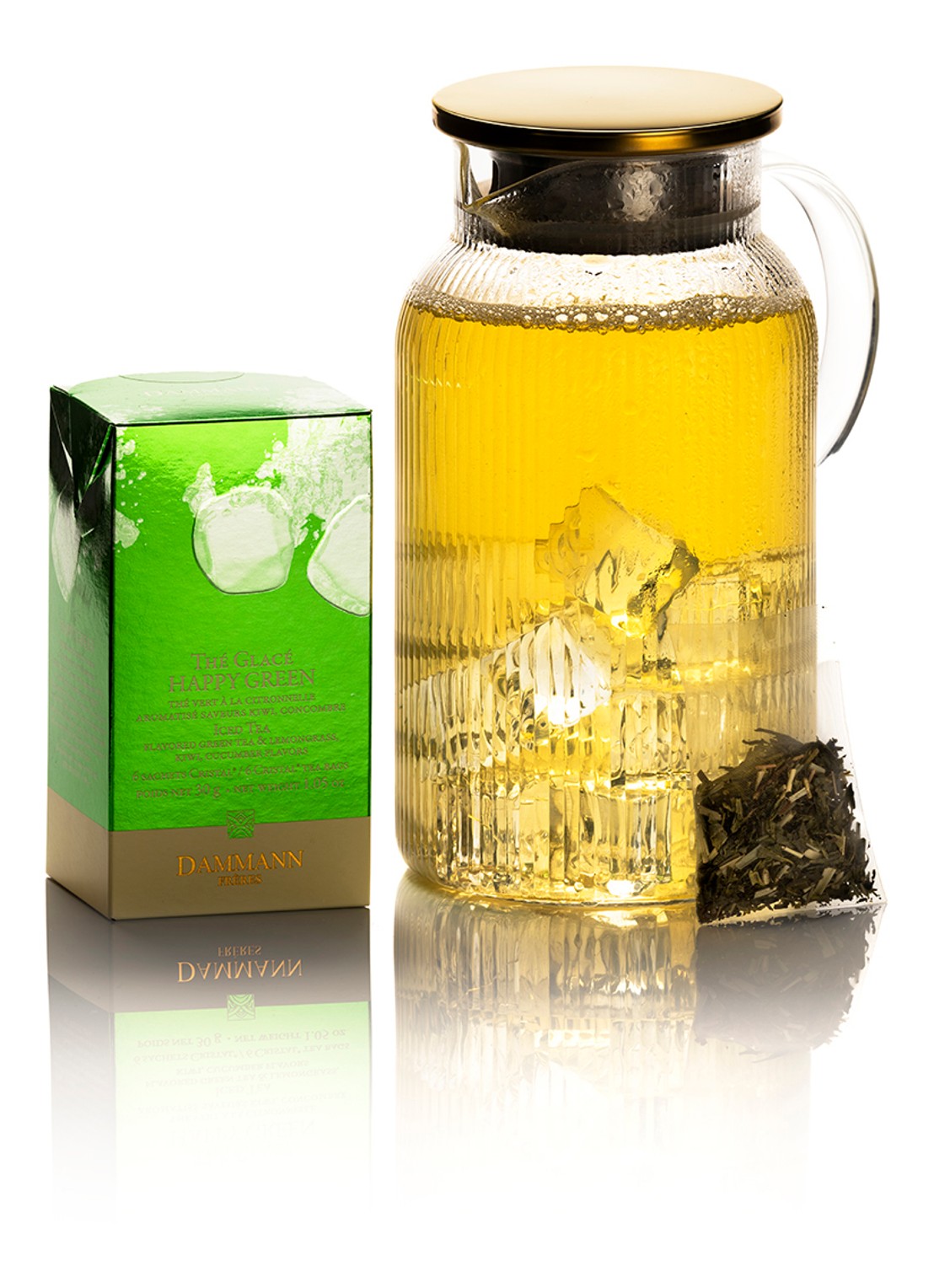 DAMMANN Frères Ice Tea Happy Green theezakjes 6 x 30 gram - detail 2 undefined