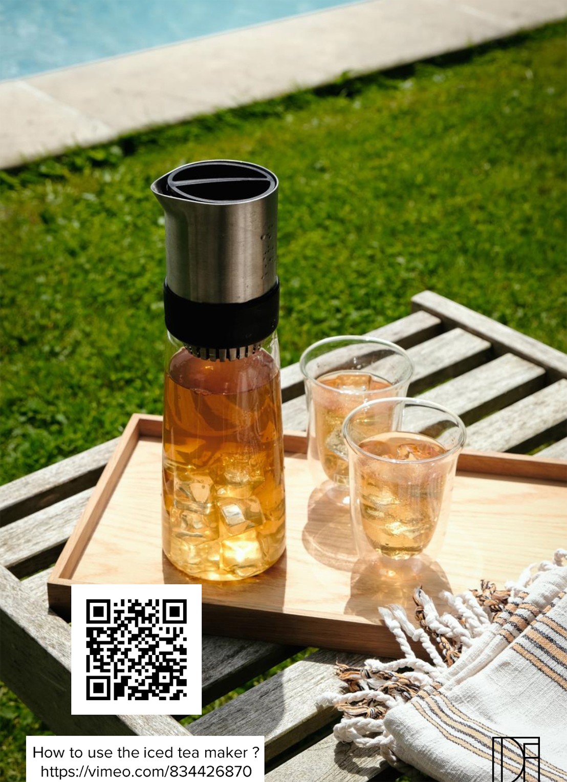 DAMMANN Frères Ice Tea Maker karaf 1 liter - detail 5 undefined