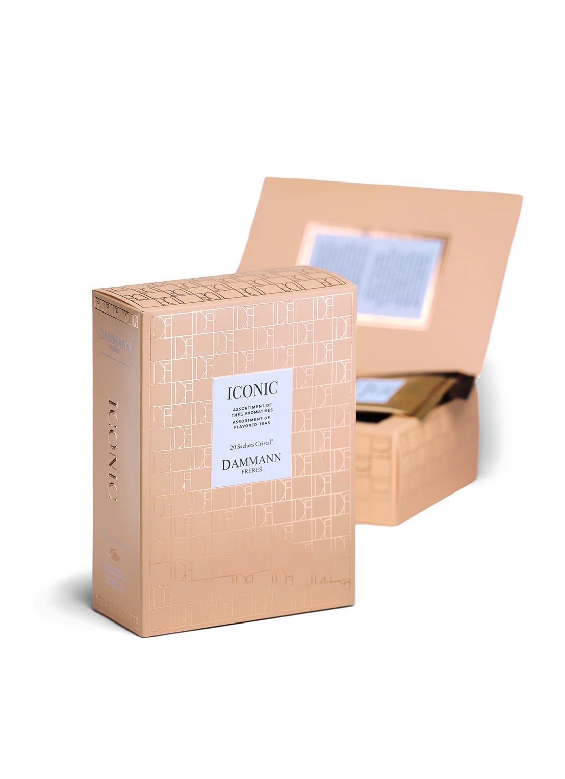 DAMMANN Frères Iconic theezakjes in geschenkdoos 20 stuks - voorkant 2 undefined