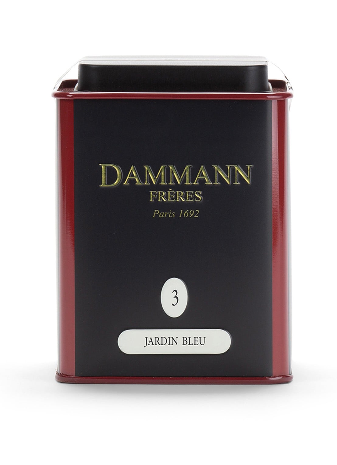 DAMMANN Frères Jardin Blue losse thee 100 gram - voorkant undefined