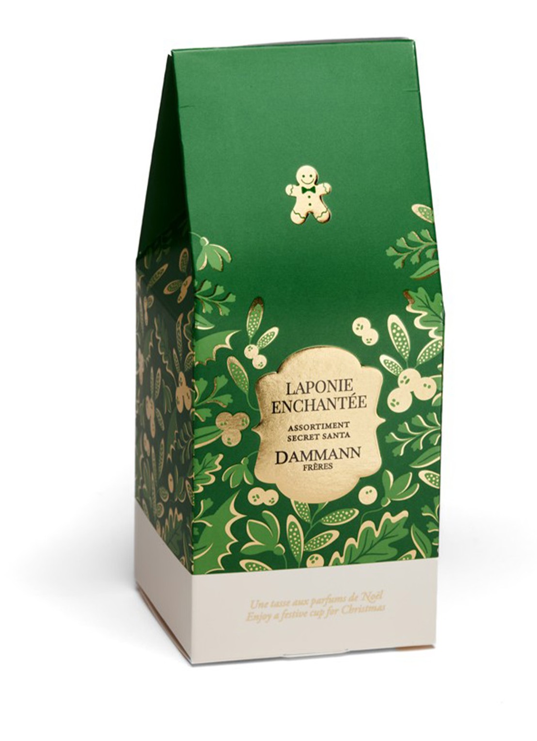 DAMMANN Frères Laponie Enchantee losse thee met jelly in giftbox - voorkant beige