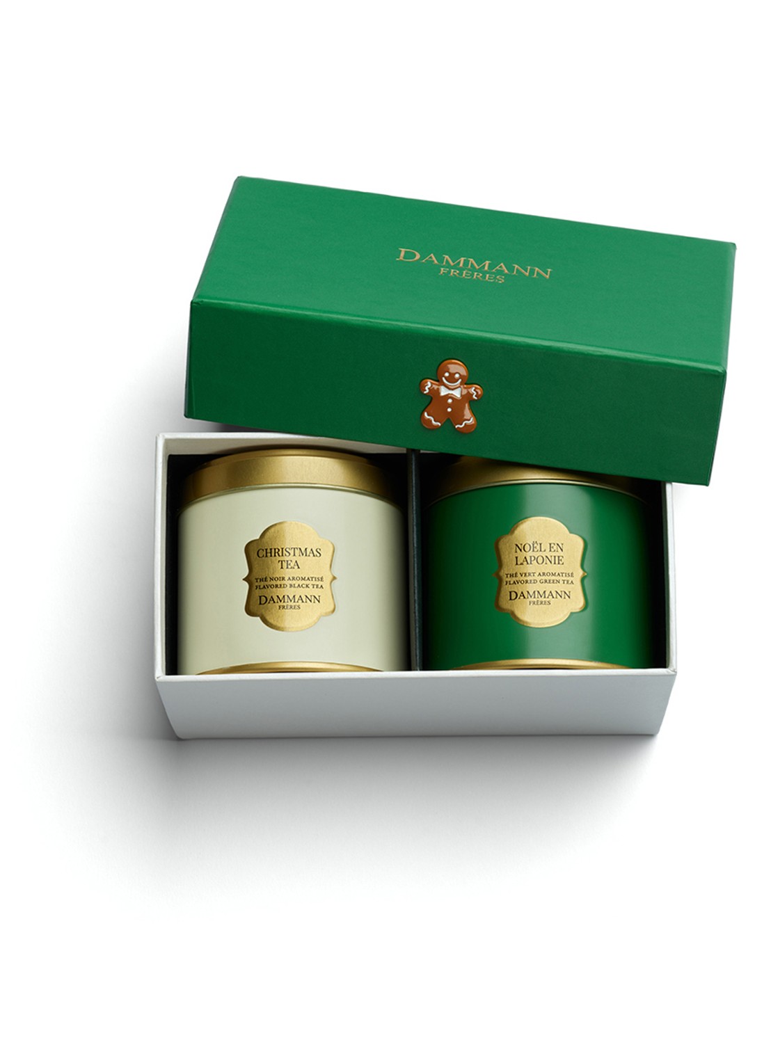 DAMMANN Frères Let It Snow losse thee in geschenkverpakking 2 x 40 gram - voorkant undefined