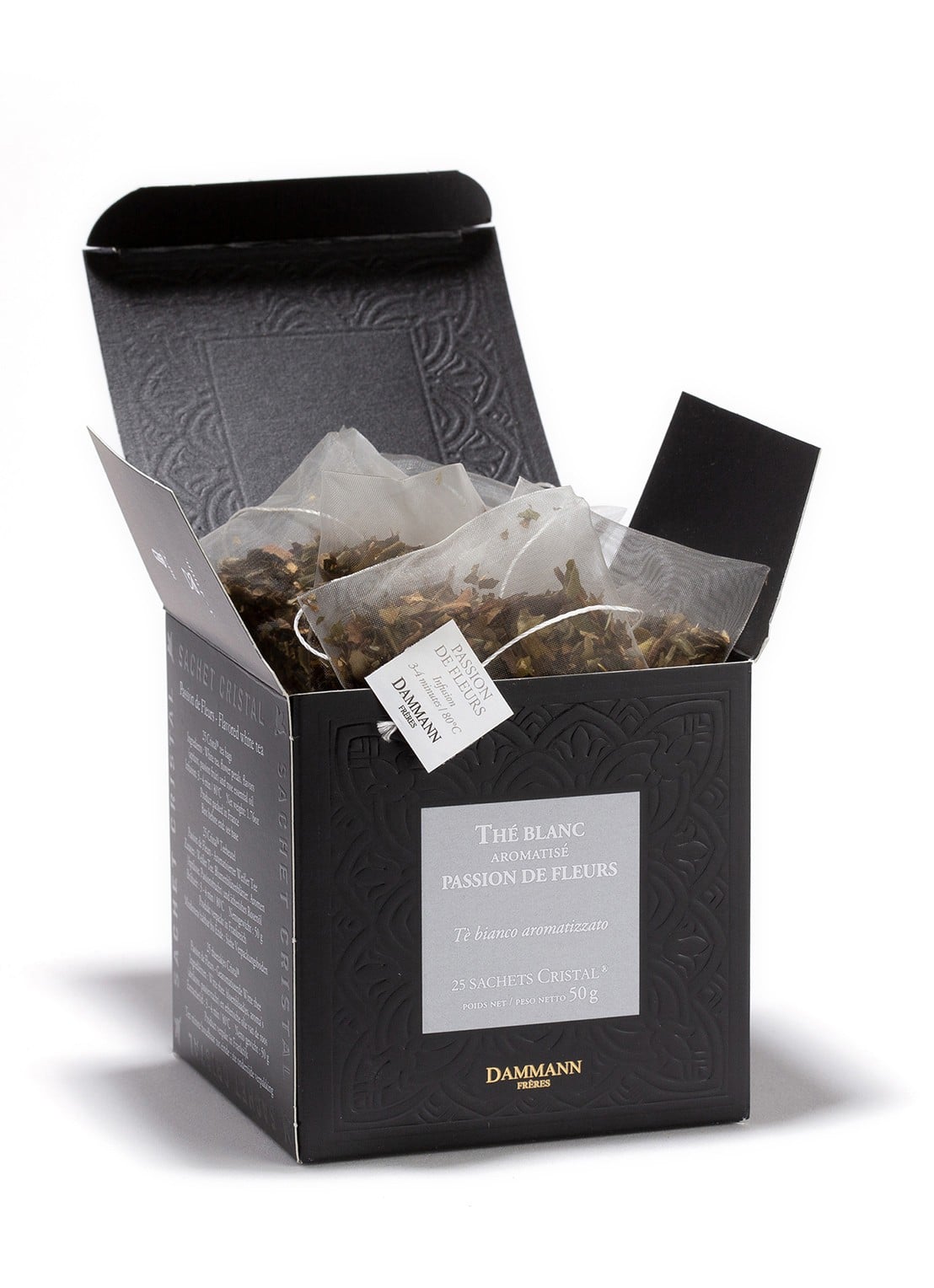DAMMANN Frères Passion de Fleurs theezakjes 25 stuks - voorkant 2 undefined