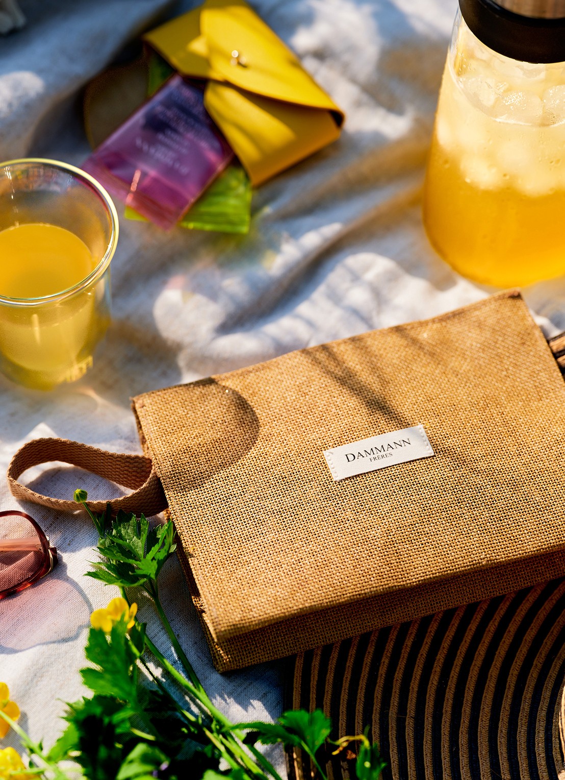 DAMMANN Frères Sunrise Ice Tea theezakjes in geschenkverpakking 82 gram - detail 3 undefined