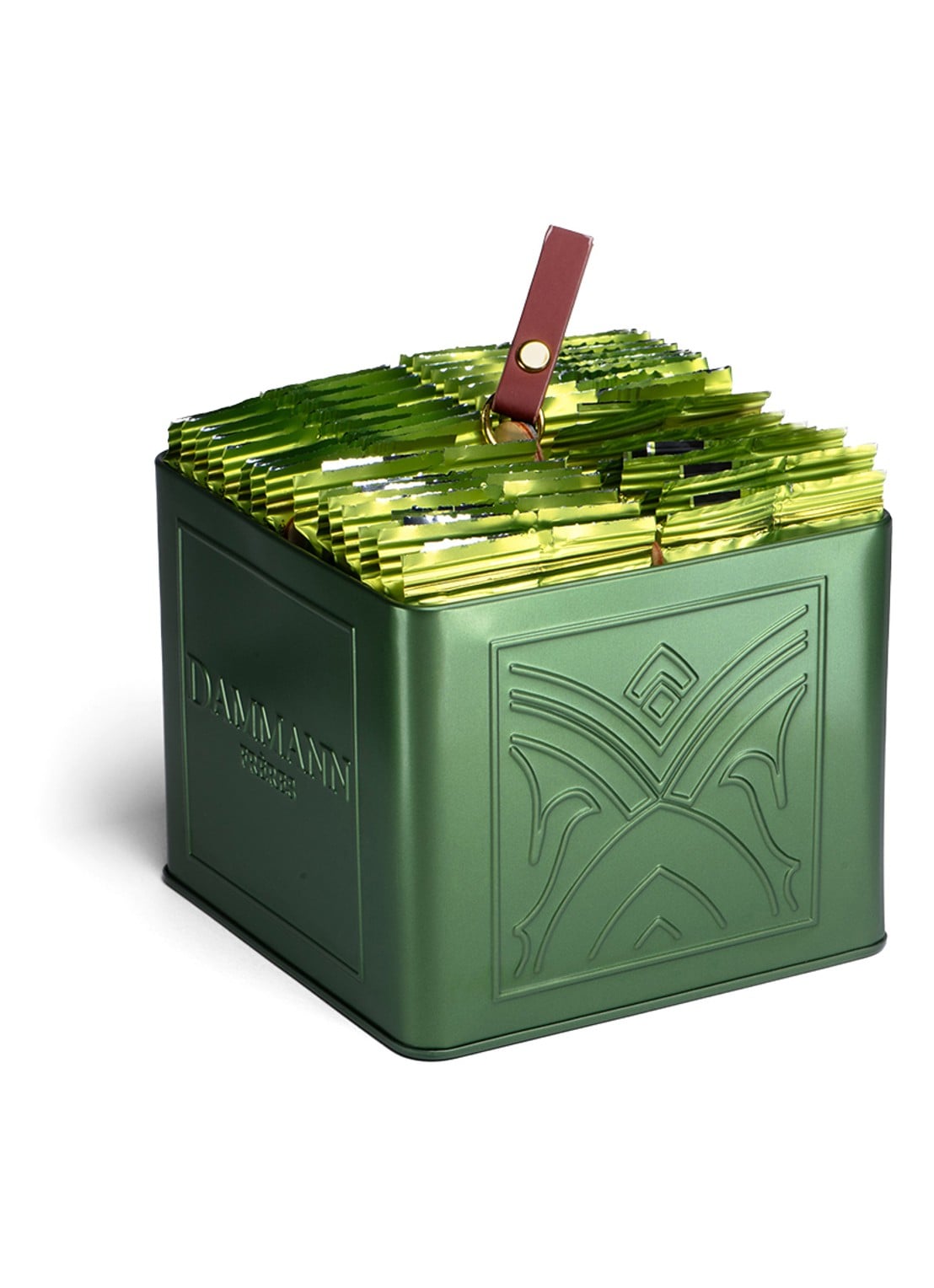 DAMMANN Frères Tendrement theezakjes in geschenkblik 32 stuks - voorkant 2 undefined