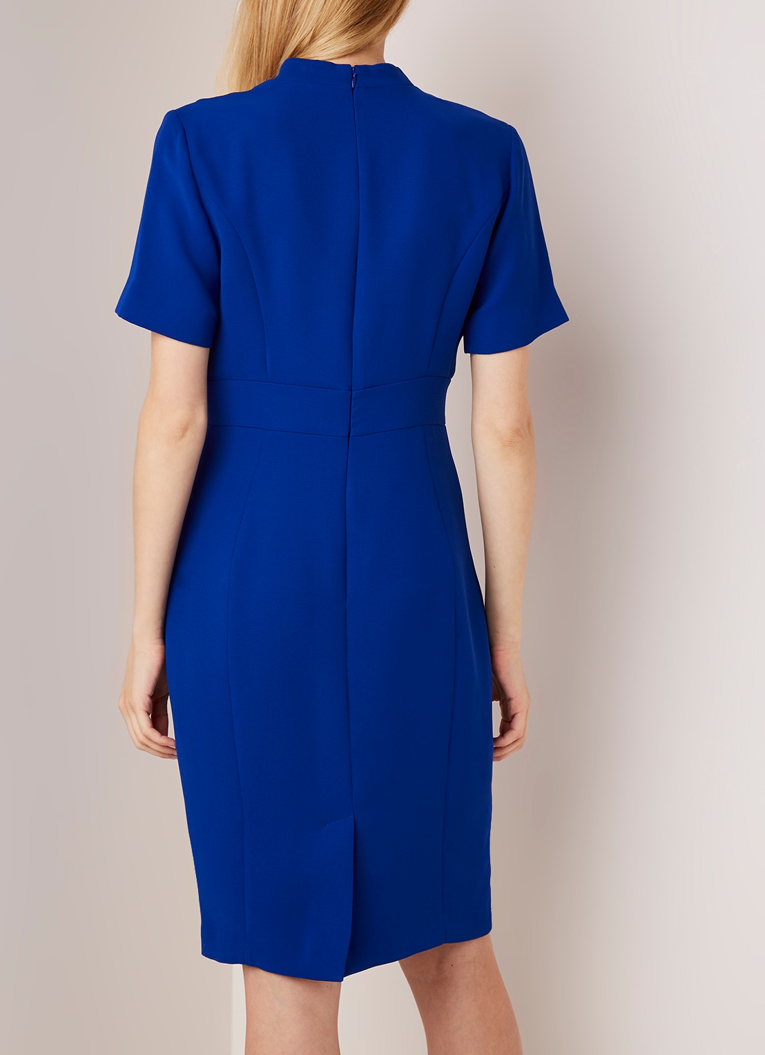 Damsel in a Dress Isabella City Dress Cobalt 08 - achterkant 3 kobaltblauw