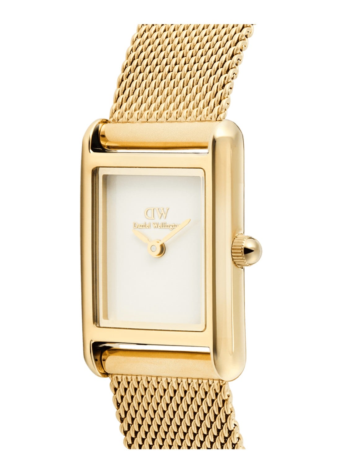 Daniel Wellington Bound mini horloge DW00100928 - detail goud