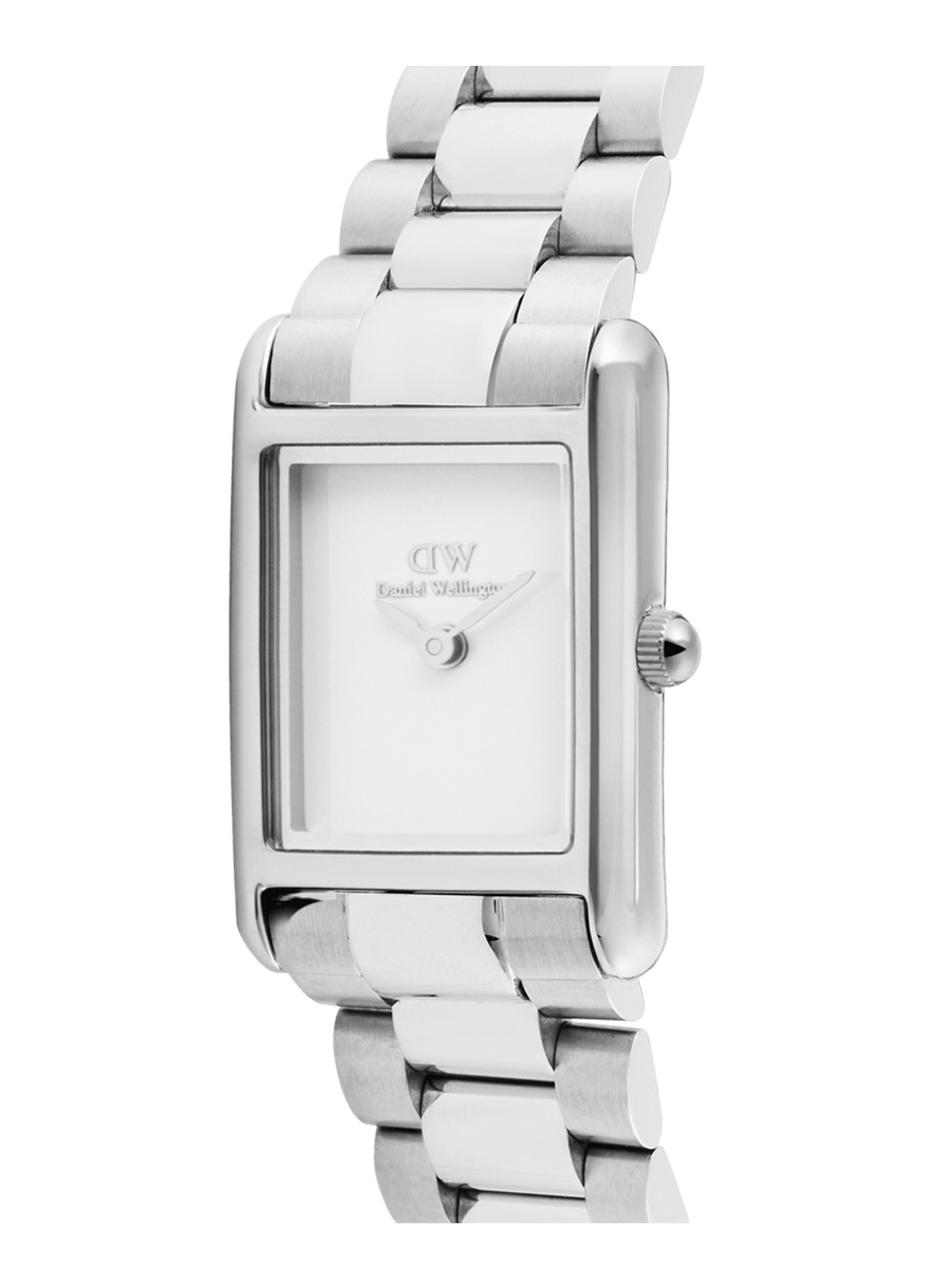 Daniel Wellington Bound mini horloge DW00100930 - detail zilver