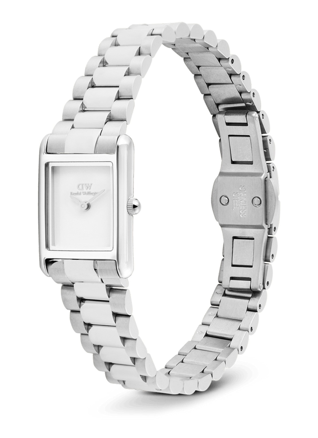 Daniel Wellington Bound mini horloge DW00100930 - detail 2 zilver