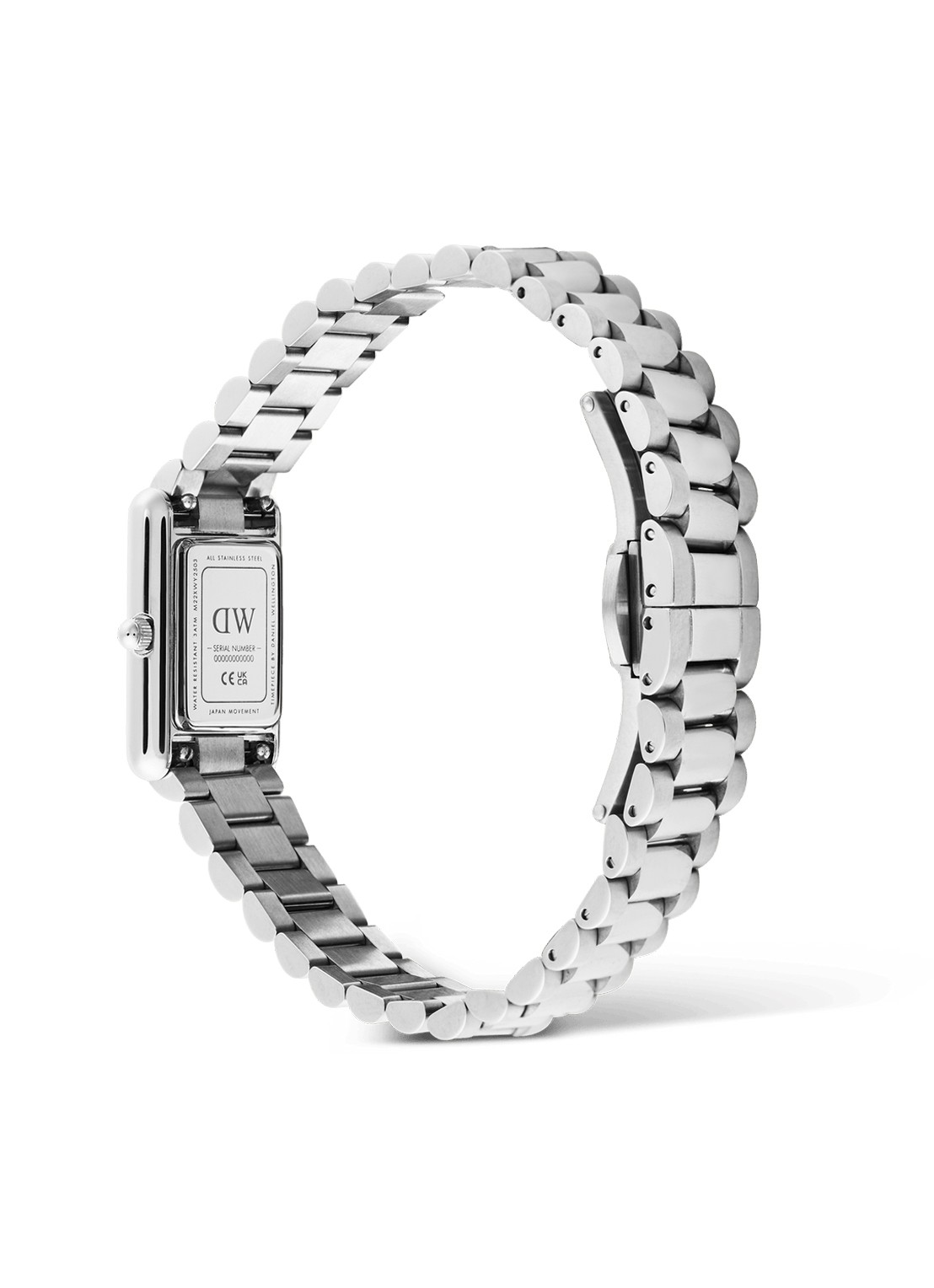 Daniel Wellington Bound mini horloge DW00100930 - detail 3 zilver
