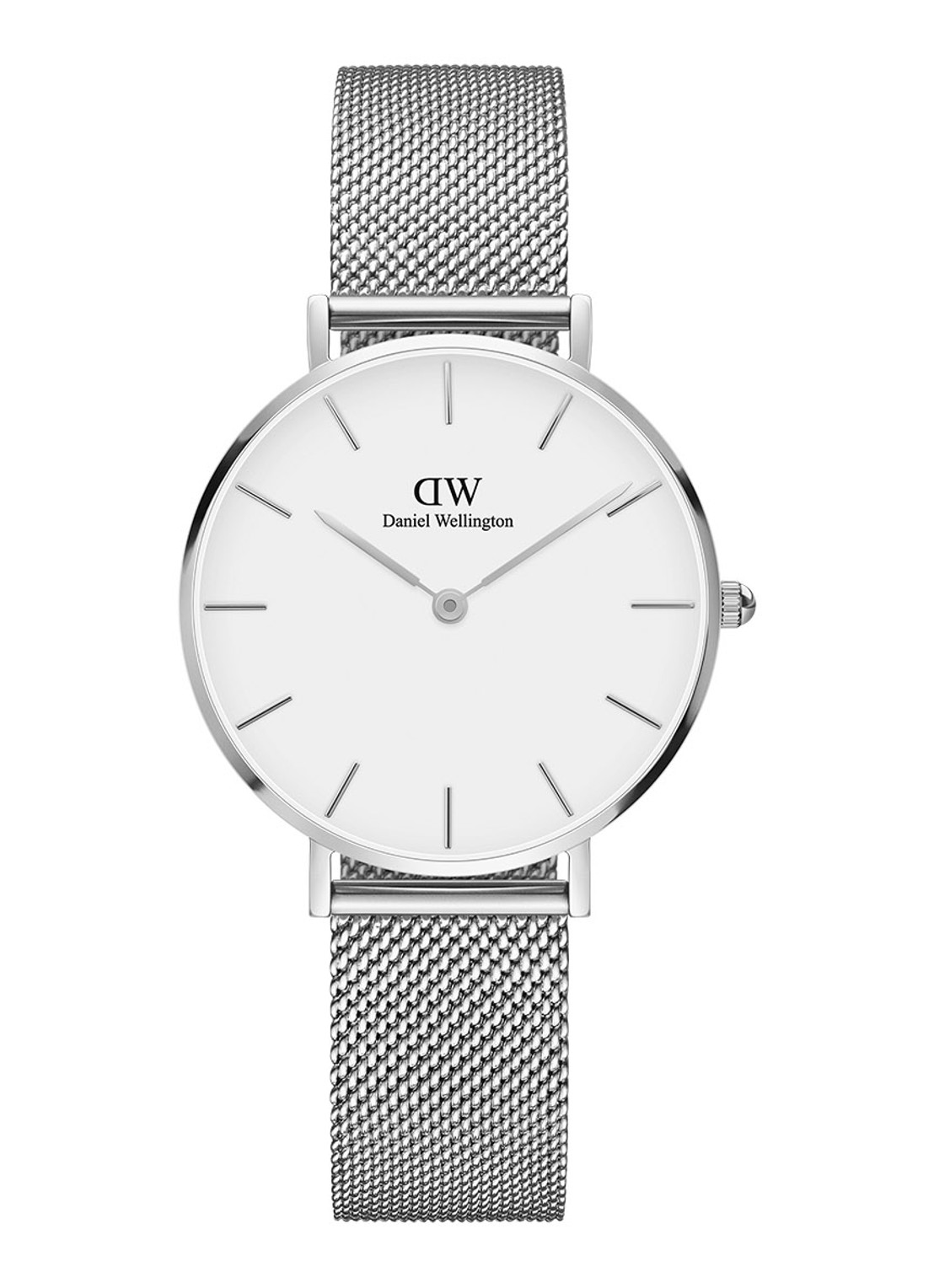 Daniel Wellington Horloge DW00100164 - voorkant zilver