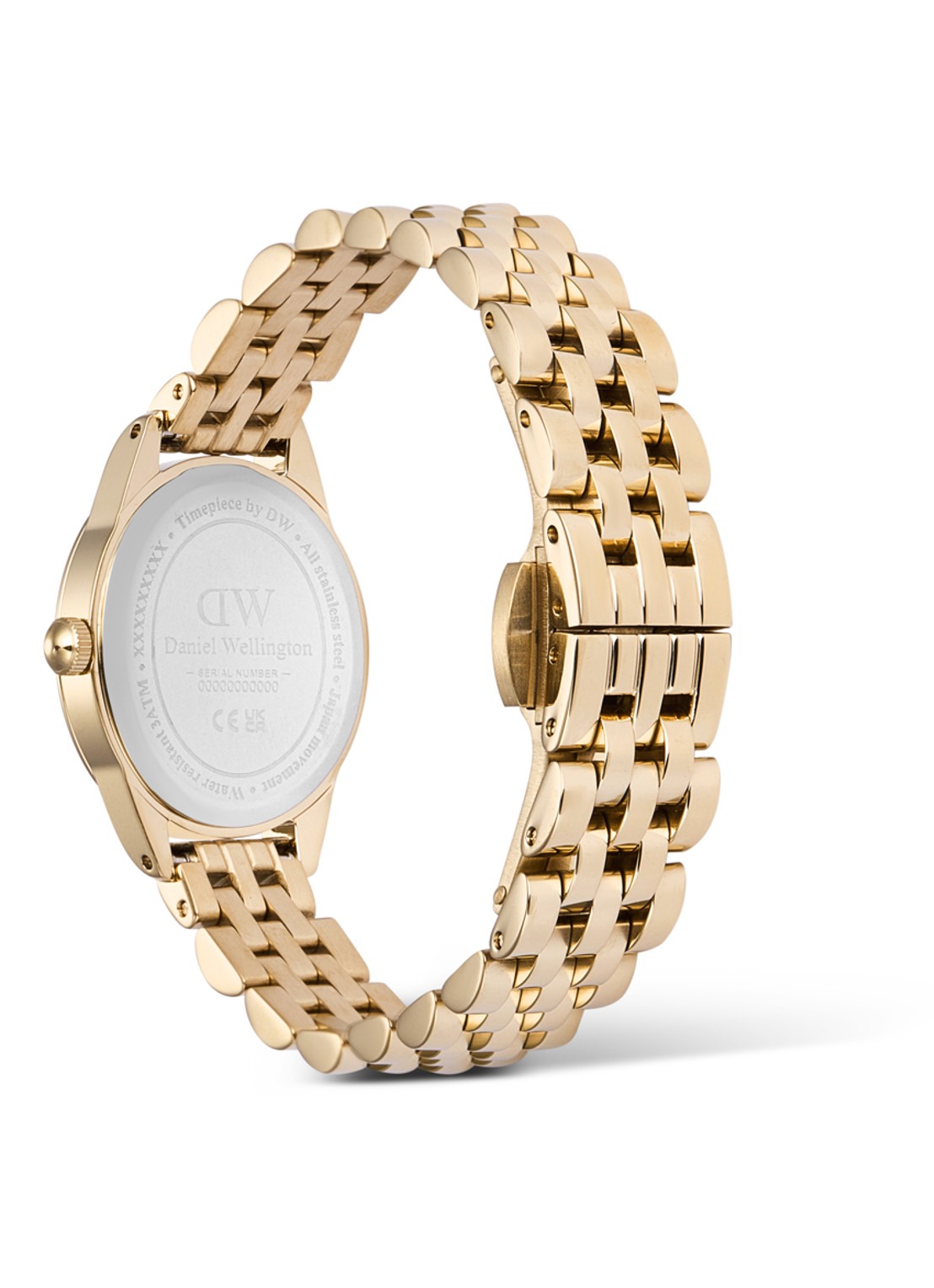 Daniel Wellington Ophelia Mini horloge DW00100803 - detail 2 goud