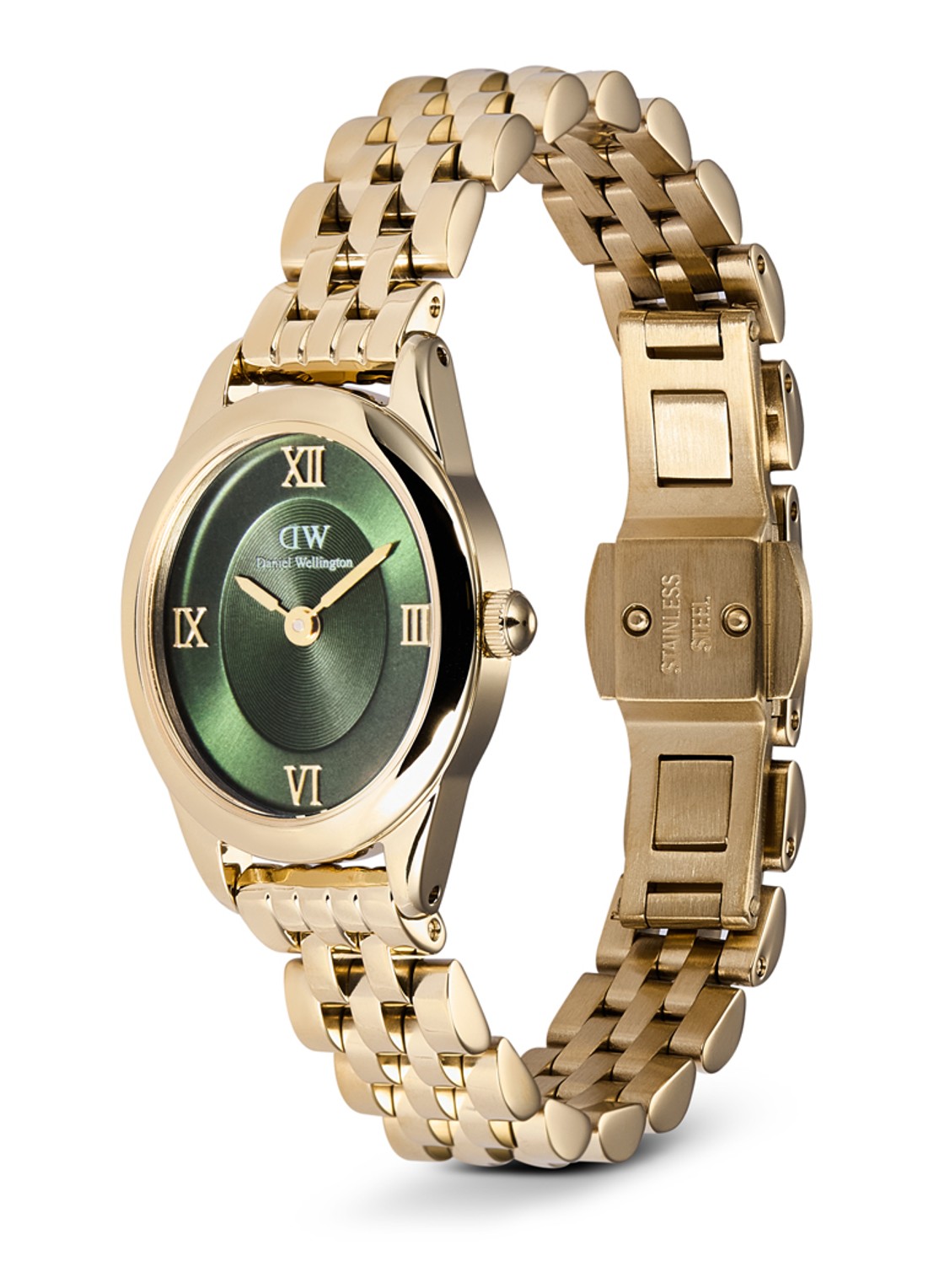Daniel Wellington Ophelia Mini horloge DW00100804 - detail 3 goud
