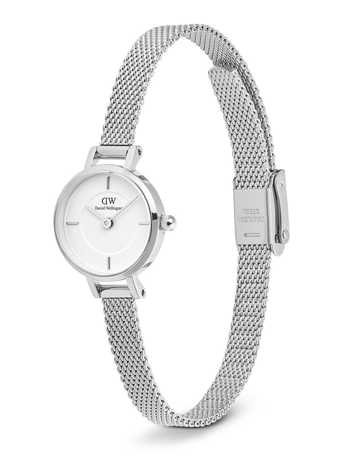 Daniel Wellington Petite Mini horloge DW00100746 - detail 2 zilver