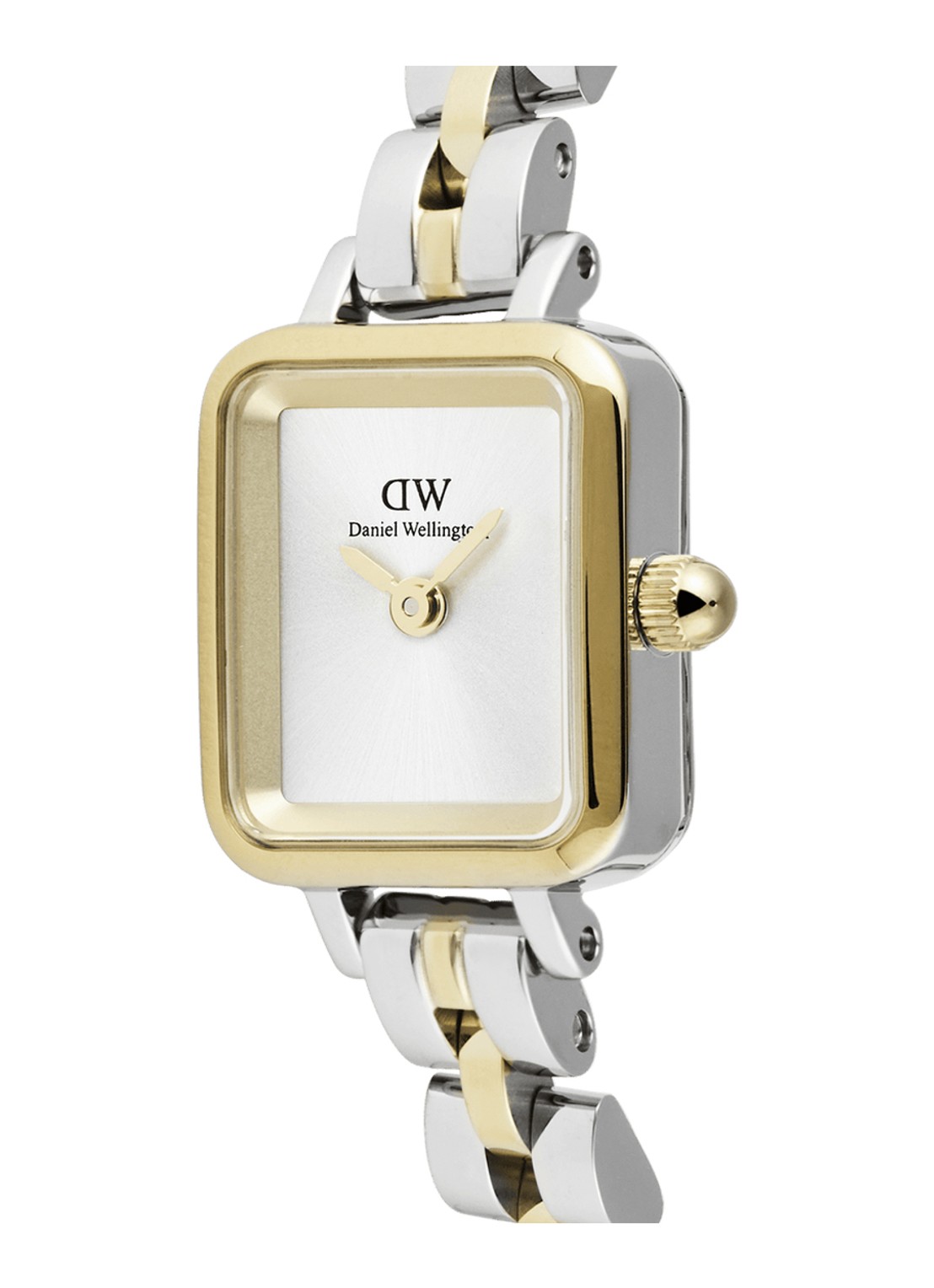 Daniel Wellington Quadro mini horloge DW00100925 - detail 3 zilver