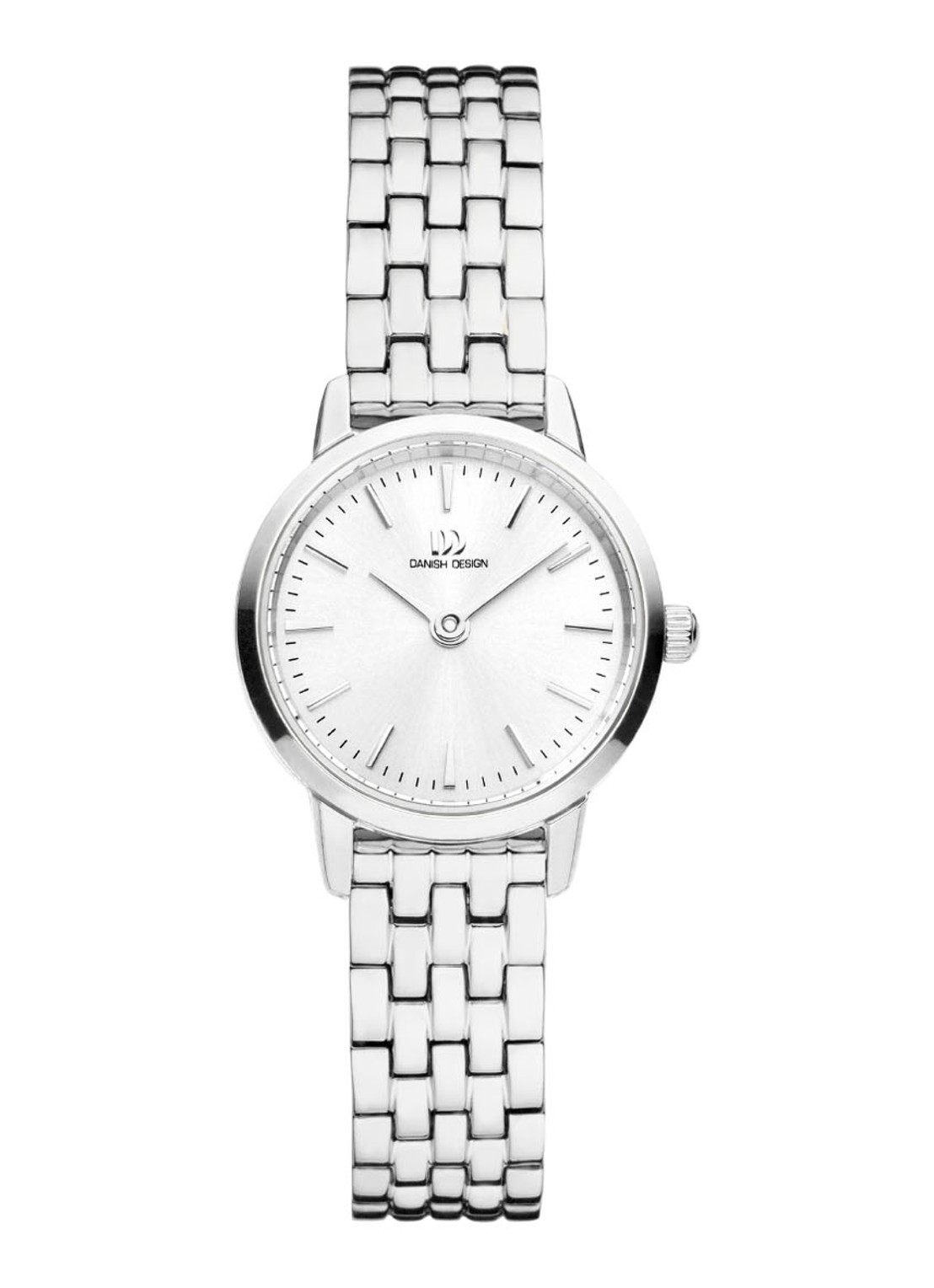 Danish Design Akilia Min Link horloge IV92Q1268 - voorkant 4 zilver
