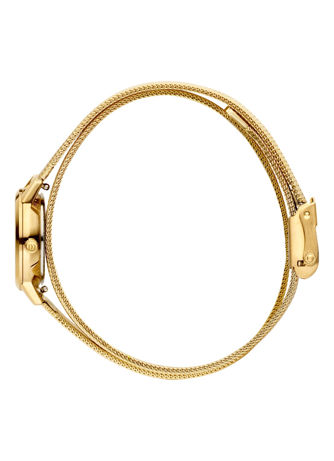 Danish Design Akilia Mini Swing horloge IV86Q1268 - detail goud