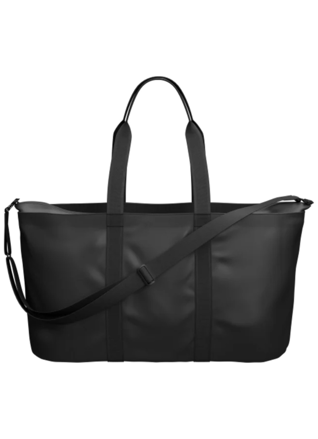 Db Essential weekendtas met afneembare schouderriem - achterkant 3 zwart