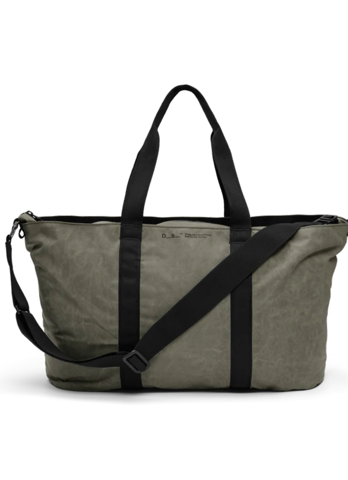 Db Essential weekendtas met afneembare schouderriem - detail 3 groen