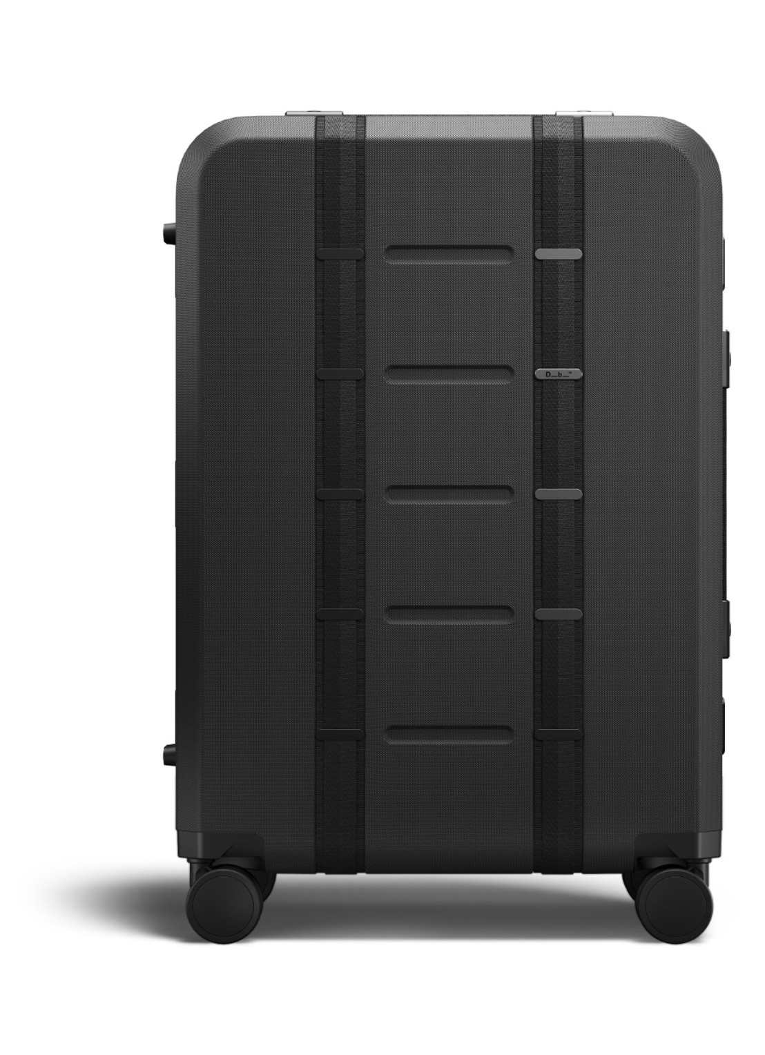 Db Ramverk PRO Check-in Medium spinner 66 cm - voorkant zwart
