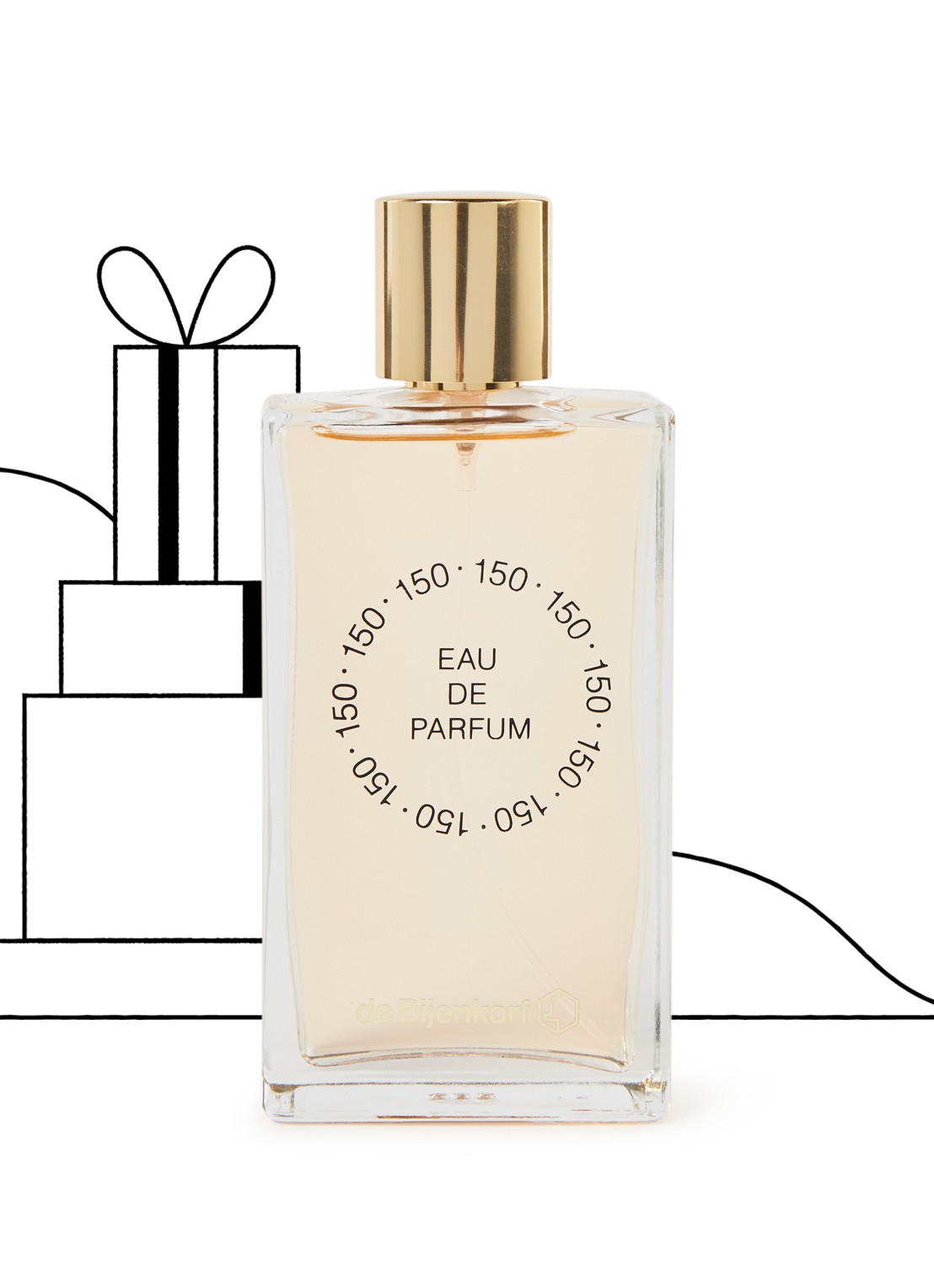 de Bijenkorf 150 - Limited Edition Eau de parfum - voorkant undefined