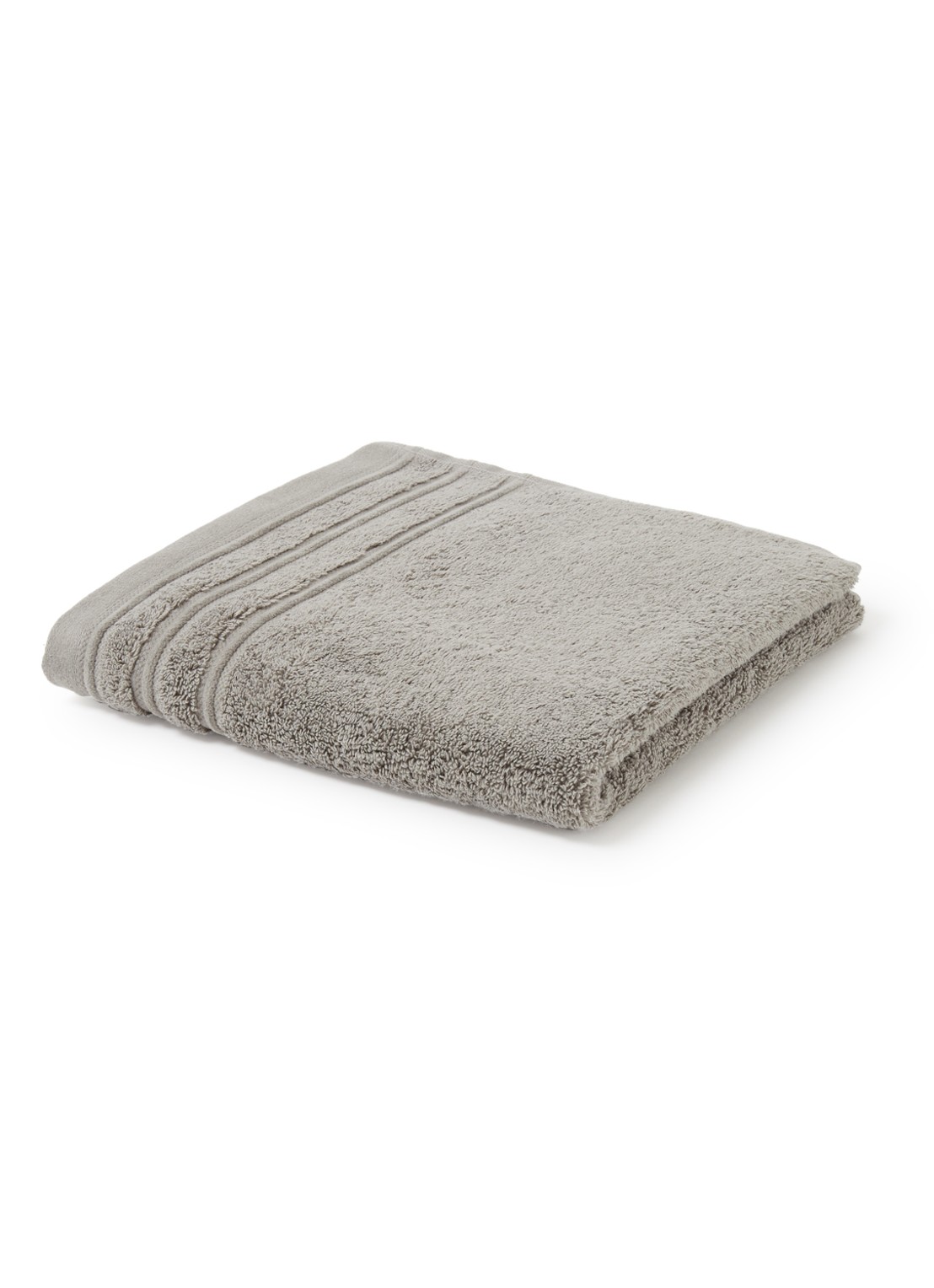 de Bijenkorf Home Evolution badhanddoek - 580 gr/m2 - 60 x 110 cm - voorkant 2 lichtgroen