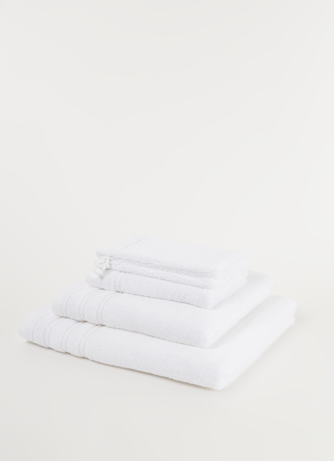 de Bijenkorf Home Evolution gastendoek - 580 gr/m2 - 30 x 50 cm - detail 3 wit