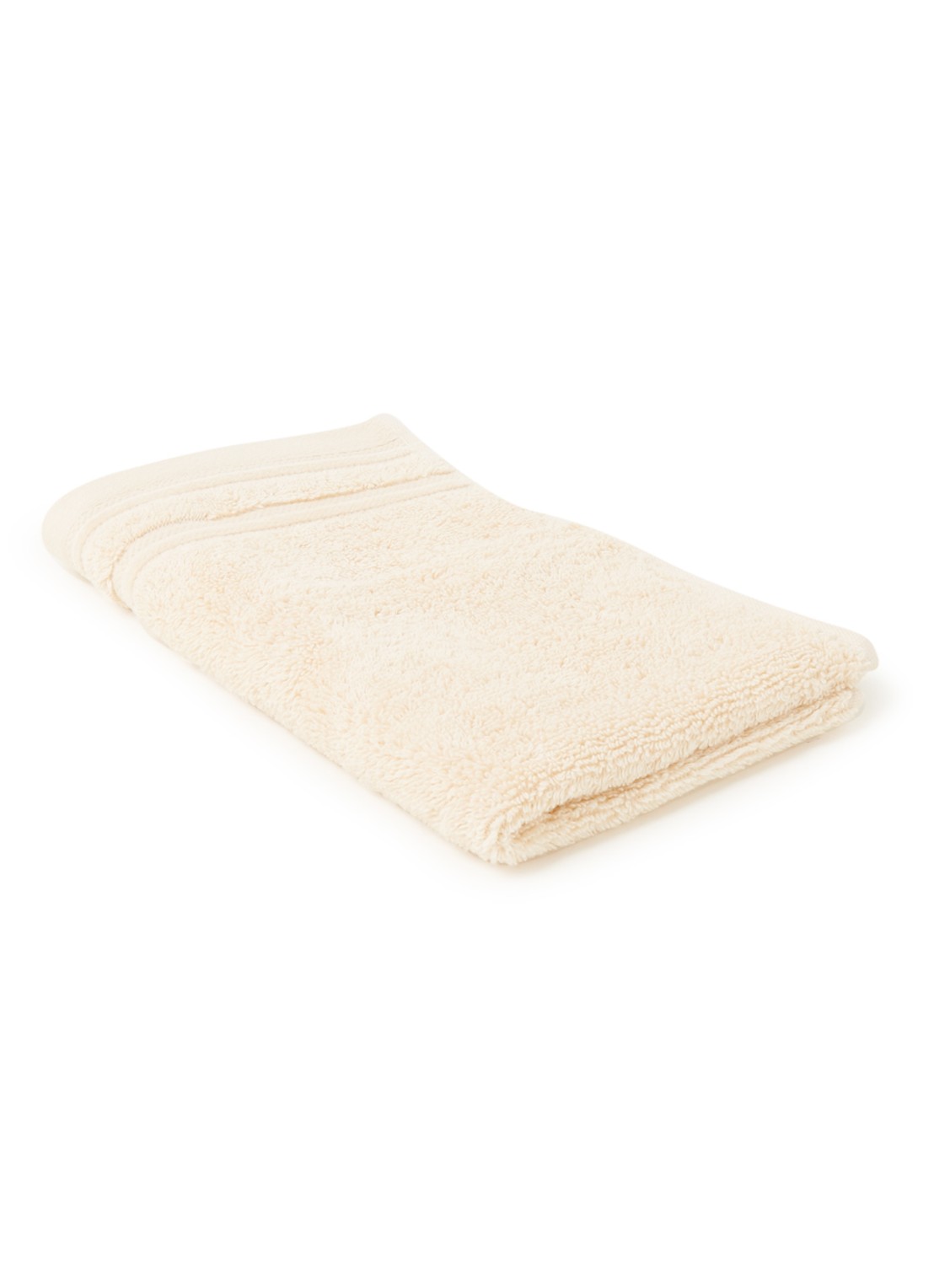 de Bijenkorf Home Evolution gastendoek - 580 gr/m2 - 30 x 50 cm - voorkant 3 zand