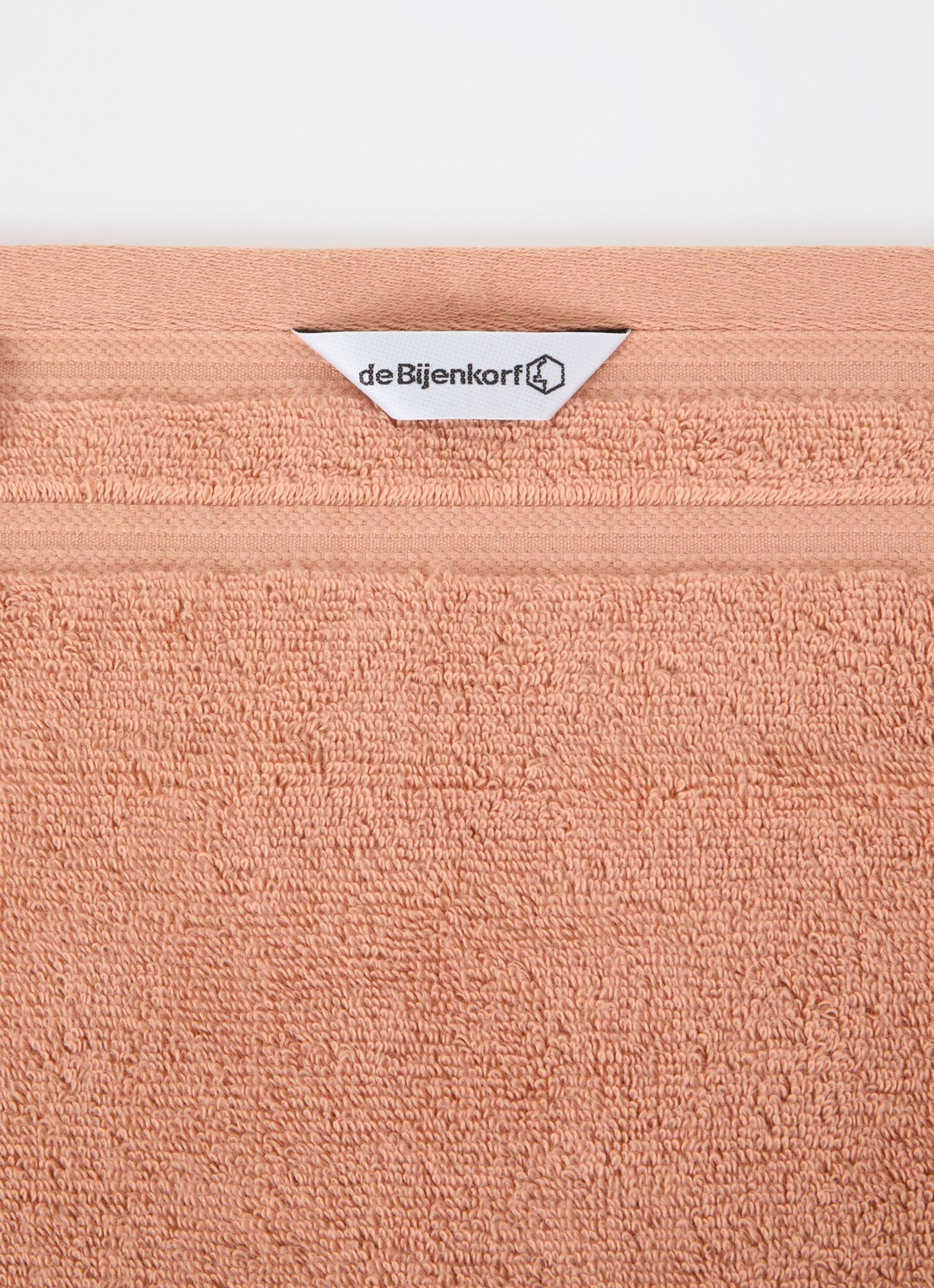 de Bijenkorf Home Evolution gastendoek - 580 gr/m2 - 30 x 50 cm - detail 3 oranjebruin